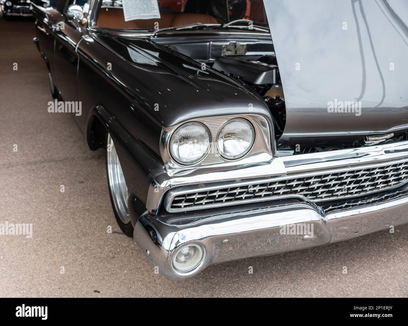 1959 Ford Galaxie Sunliner Cabriolet Foto Stock