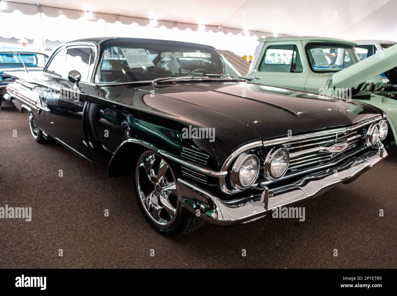 Custom 1960 Chevrolet Impala Foto Stock
