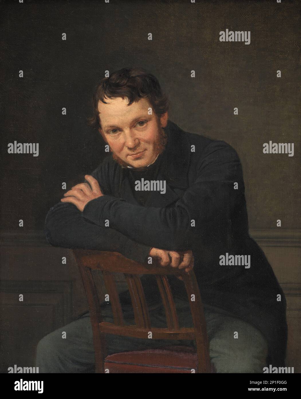 Gottlieb Bindesboll, architetto danese, 1834. Foto Stock