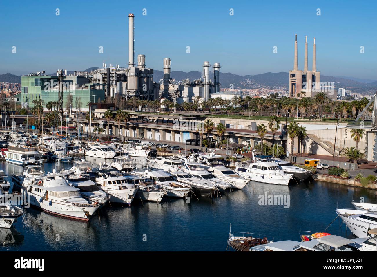 Port Forum Barcellona,Catalogna,Spagna. Foto Stock