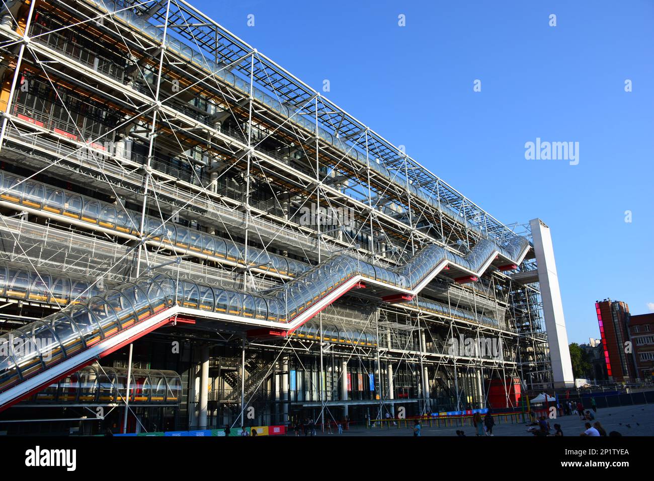 Centro Nazionale d'Arte e Cultura Georges-Pompidou Parigi Foto Stock