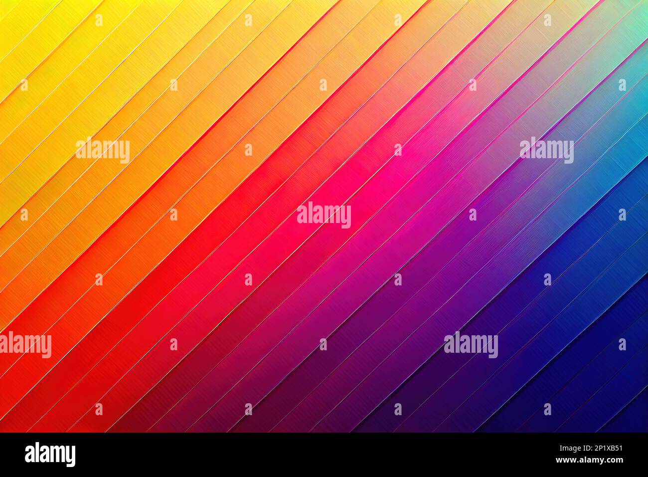 Linee diagonali colorate. Sfumatura delle linee colorate. Bei colori sfondo sfumato, carta da parati Foto Stock