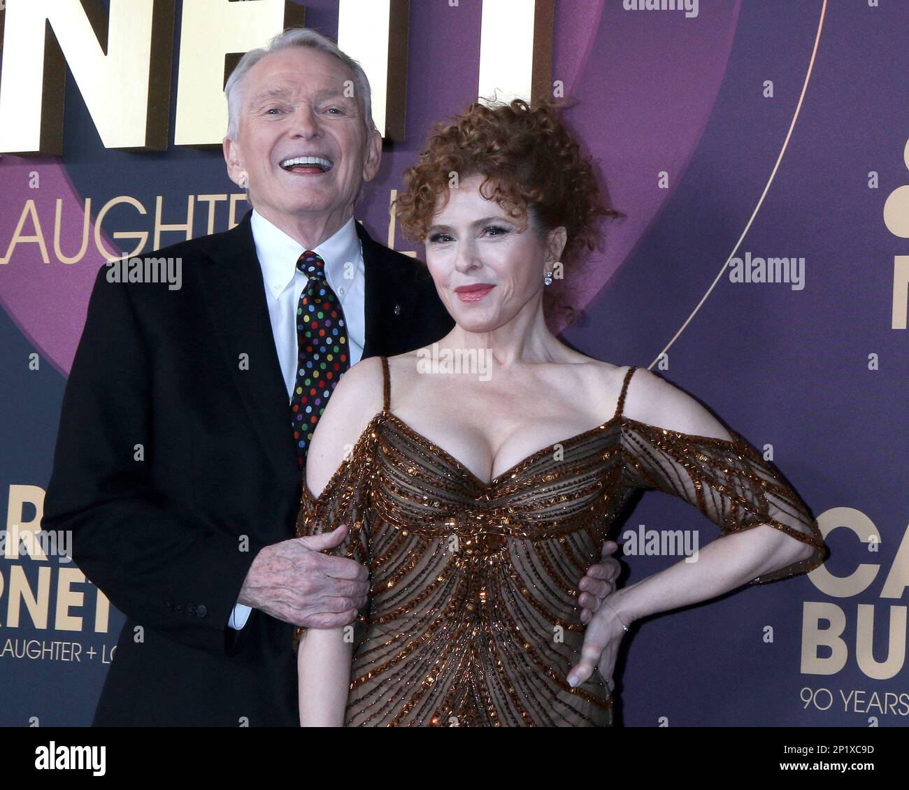 2 marzo 2023, Los Angeles, CA, USA: LOS ANGELES - 2 MARZO: Bob Mackie, Bernadette Peters al Carol Burnett - 90 anni di risate e amore Partita speciale per NBC all'Avalon Hollywood il 2 marzo 2023 a Los Angeles, CA (Credit Image: © Kay Blake/ZUMA Press Wire) SOLO USO EDITORIALE! Non per USO commerciale! Foto Stock