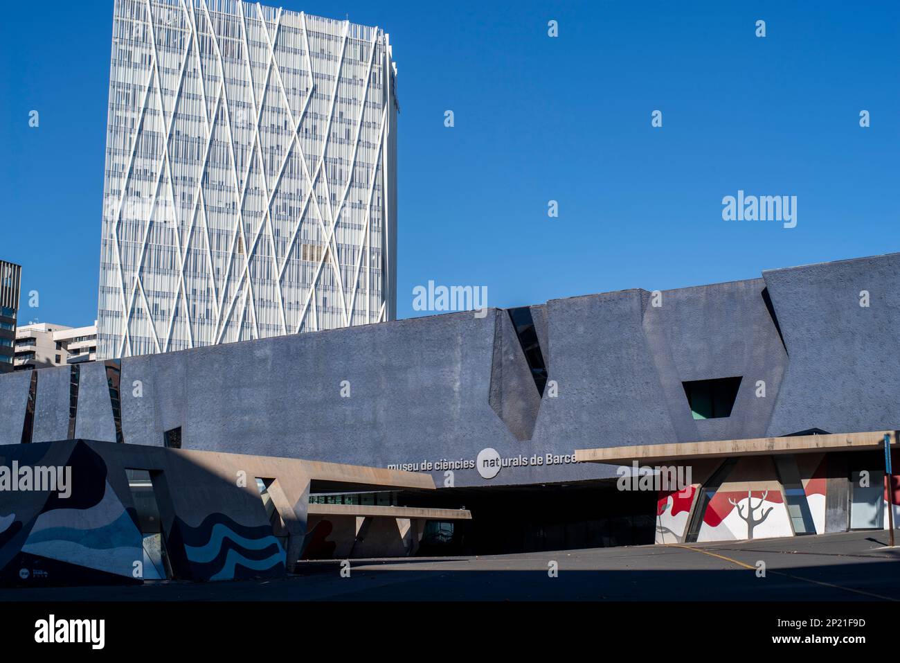 Port Forum Barcellona,Catalogna,Spagna. Foto Stock