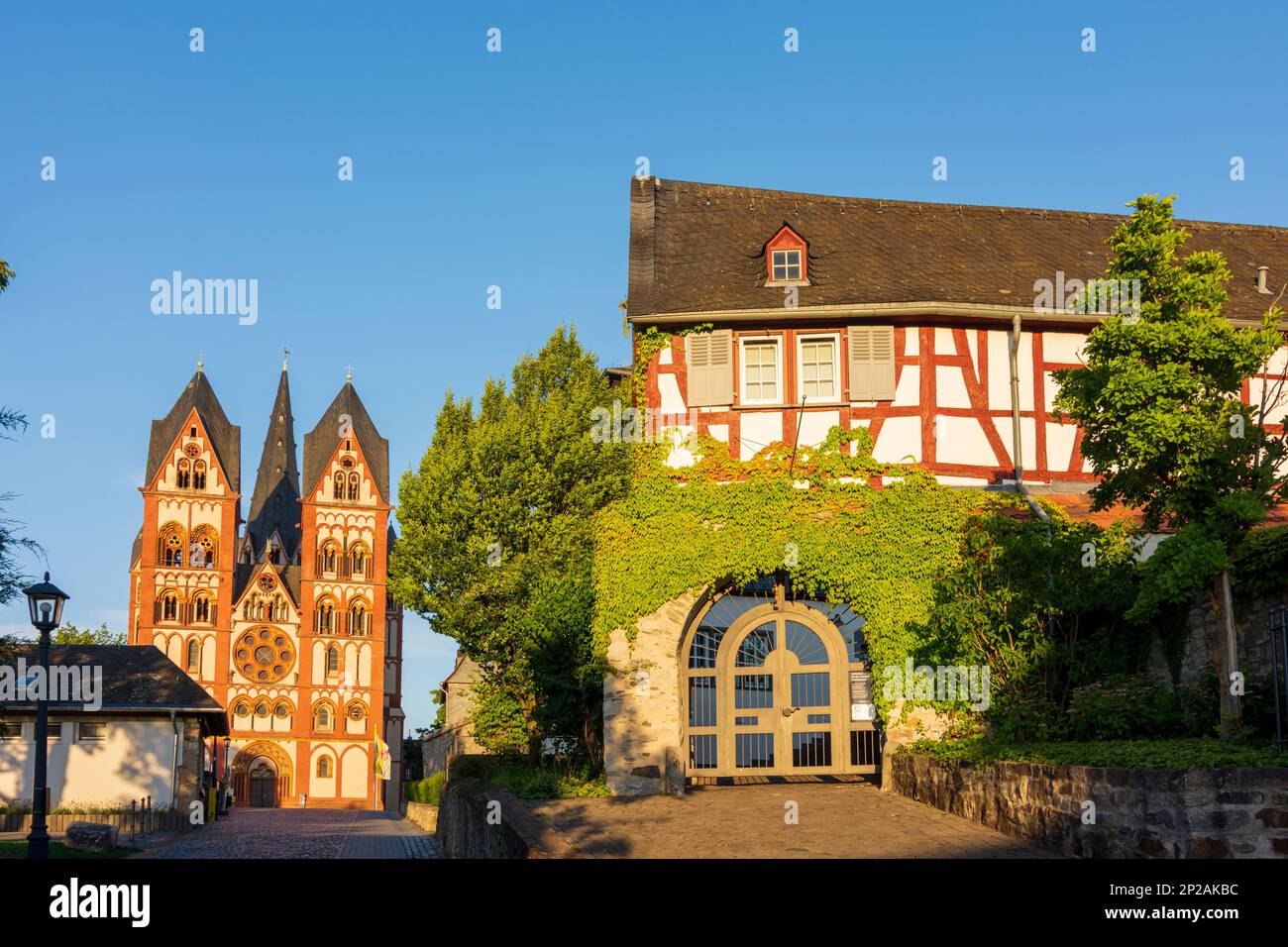 Limburg an der Lahn: Cattedrale di Limburg, Diözesanmuseum (Museo Diocesano) a Lahntal, Assia, Assia, Germania Foto Stock