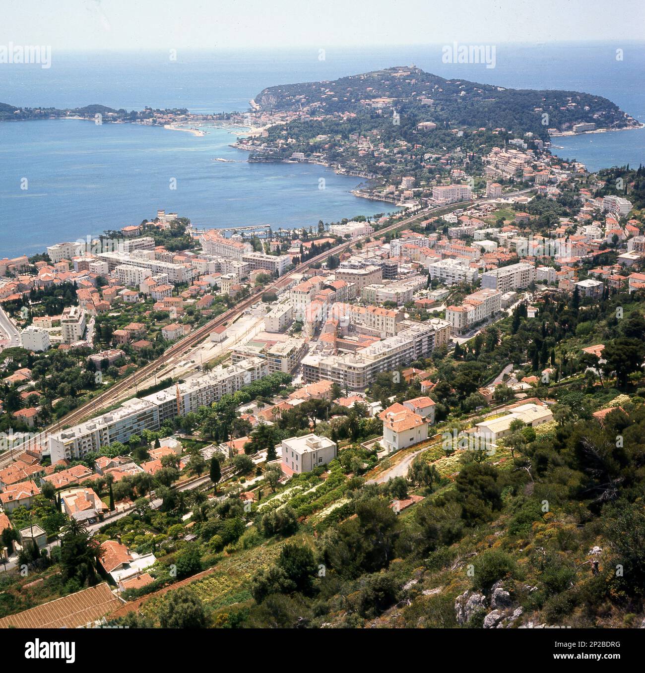 1960s, storico, Sud della Francia, Mediterraneo, Monaco Foto Stock