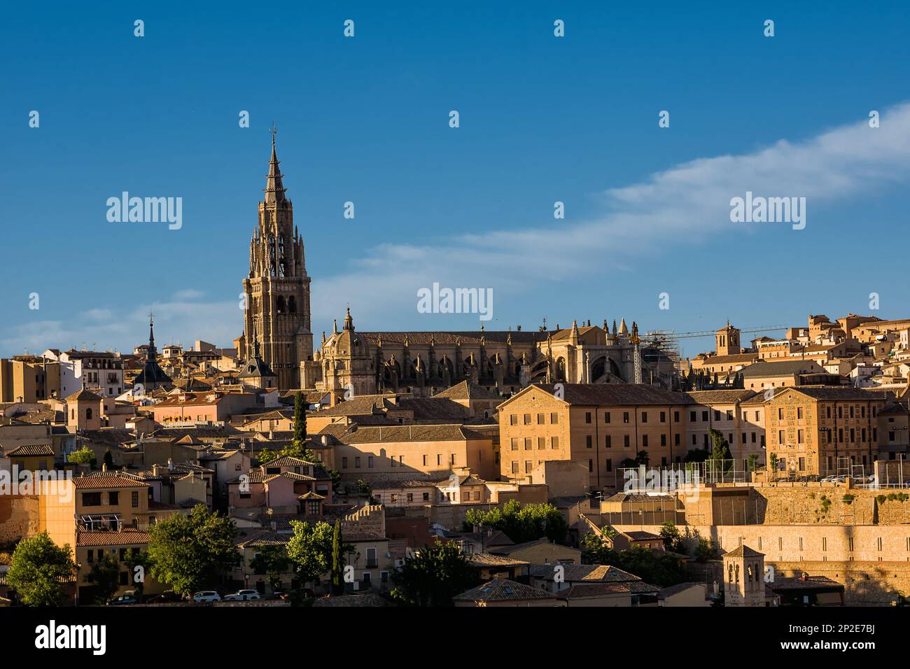 Cattedrale di Toledo (Cattedrale Primate di Santa Maria). Toledo, Castilla la Mancha, Spagna Foto Stock