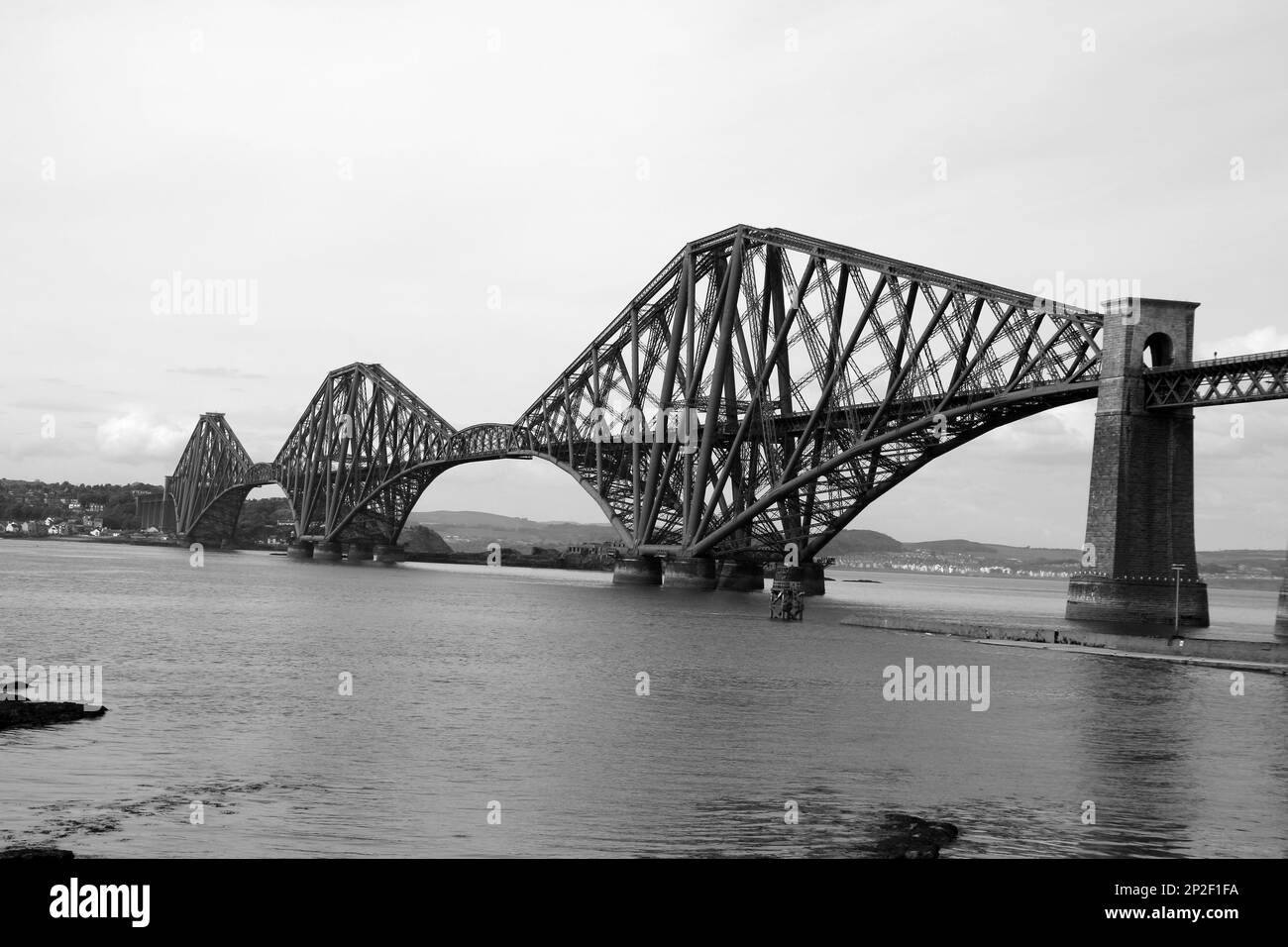 Il Forth Bridge, Scozia Foto Stock