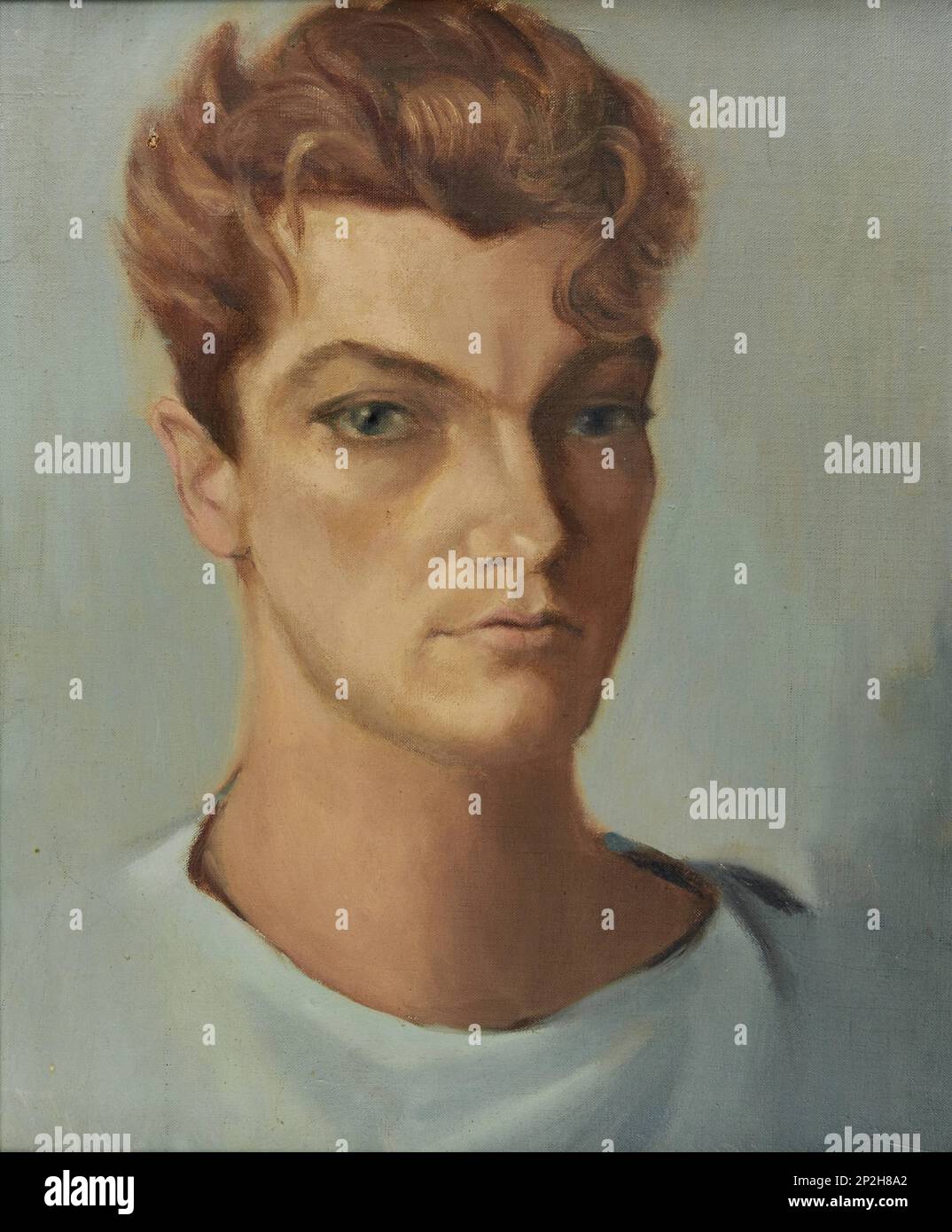 Ritratto di Jean Marais (1913-1998). Collezione privata. Foto Stock