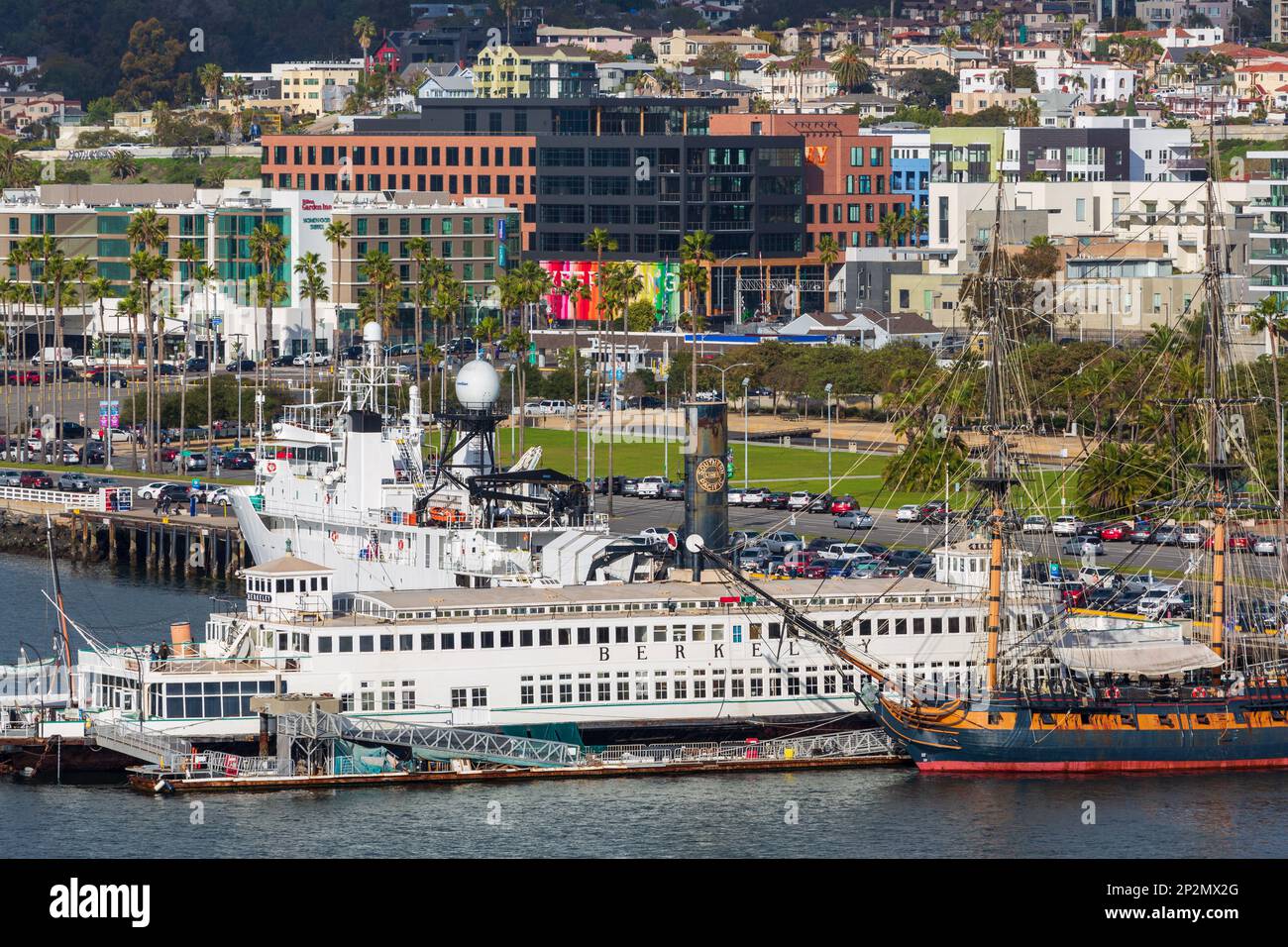 Maritime Museum, San Diego, California, USA Foto Stock