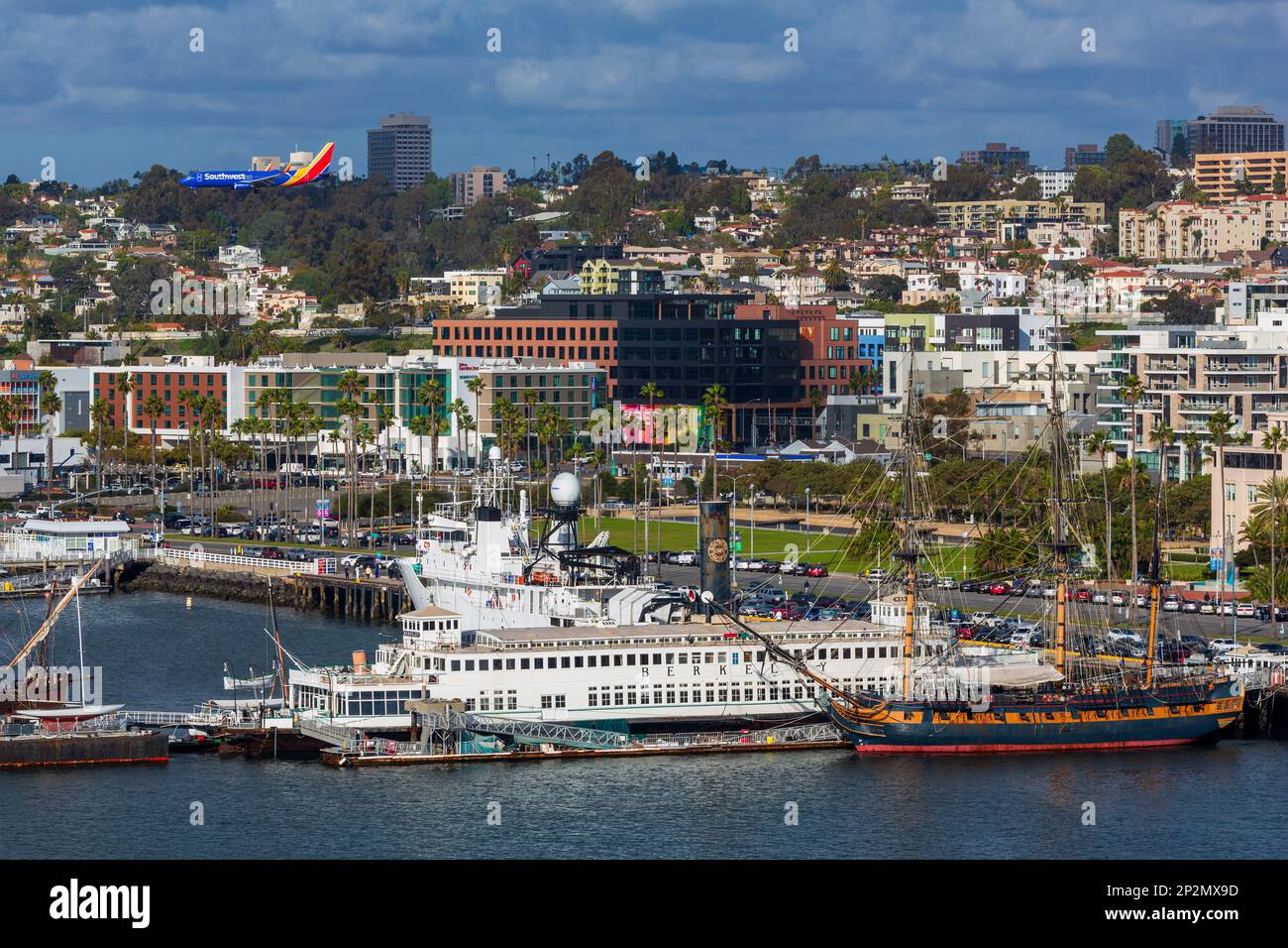 Maritime Museum, San Diego, California, USA Foto Stock
