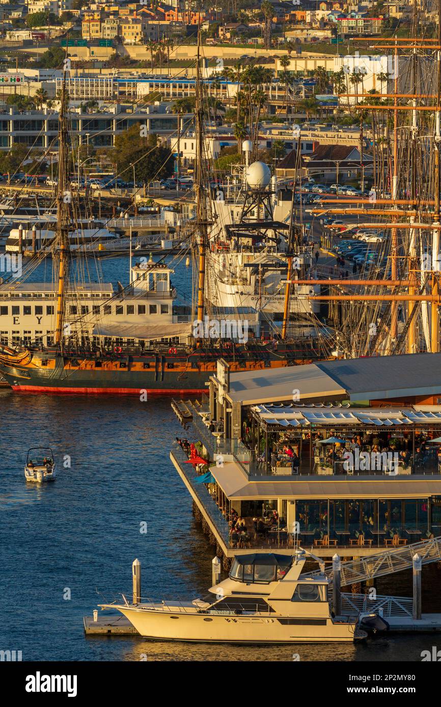 Maritime Museum, San Diego, California, USA Foto Stock