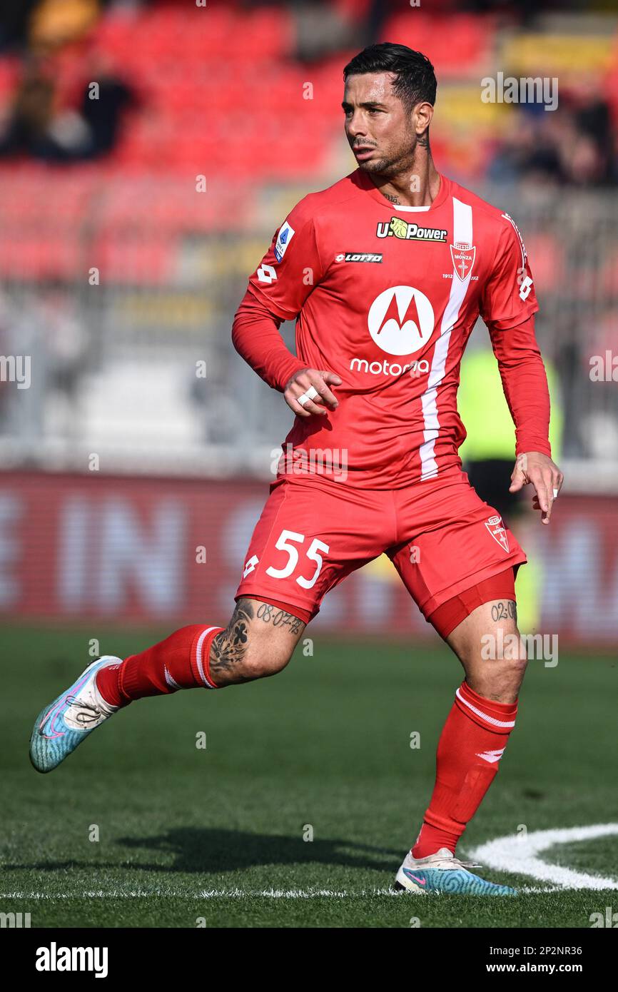 Monza, Italia. 04th Mar, 2023. U-Power Stadium, 04.03.23 Armando Izzo (55 AC Monza) durante la Serie Un match tra AC Monza ed Empoli all'U-Power Stadium di Monza, Italia Soccer (Cristiano Mazzi/SPP) Credit: SPP Sport Press Photo. /Alamy Live News Foto Stock