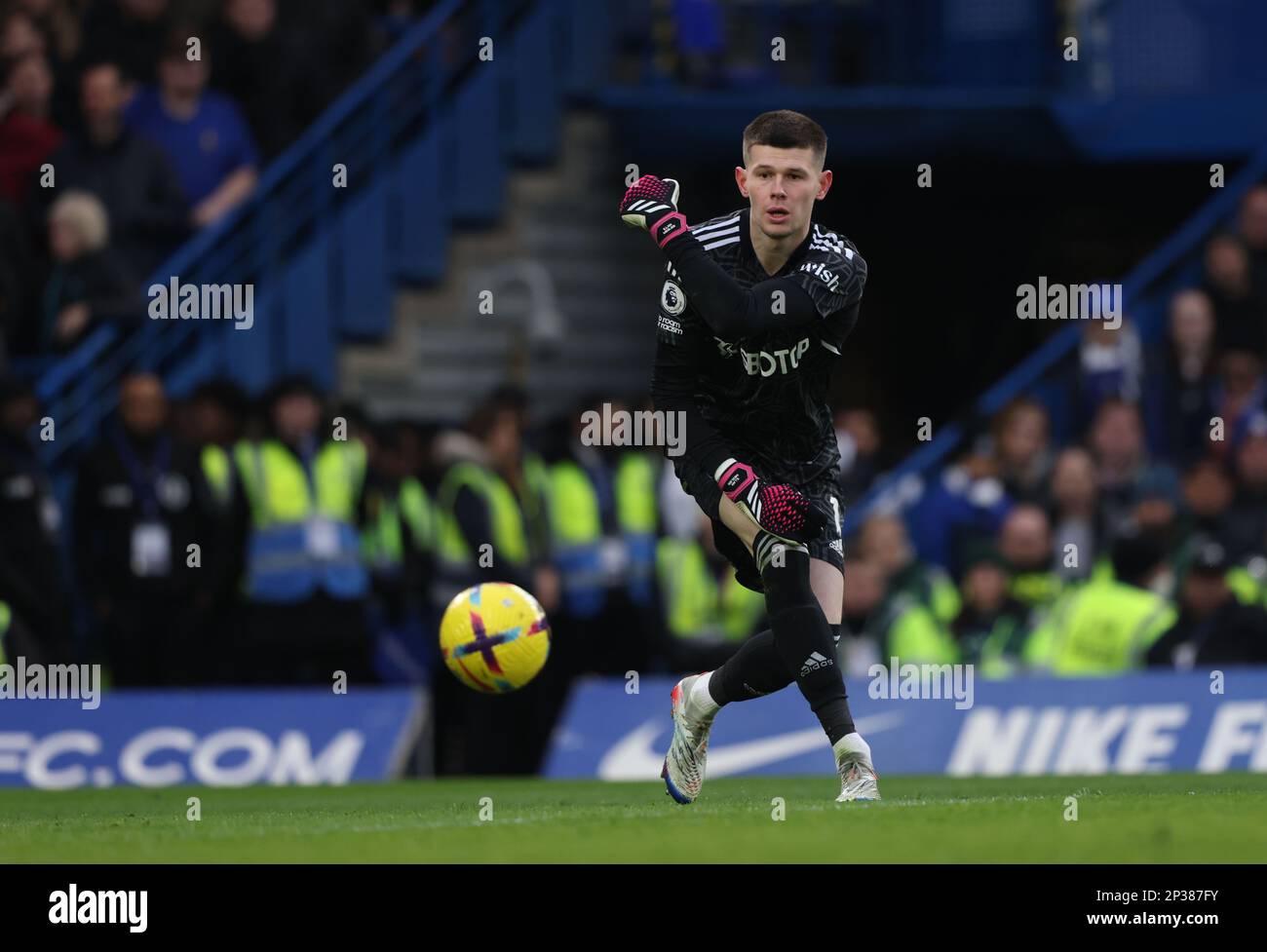 Londra, Regno Unito. 04th Mar, 2023. Illan Meslier (LU) al Chelsea contro Leeds United EPL match, a Stamford Bridge, Londra, Regno Unito il 4th marzo 2023. Credit: Paul Marriott/Alamy Live News Foto Stock