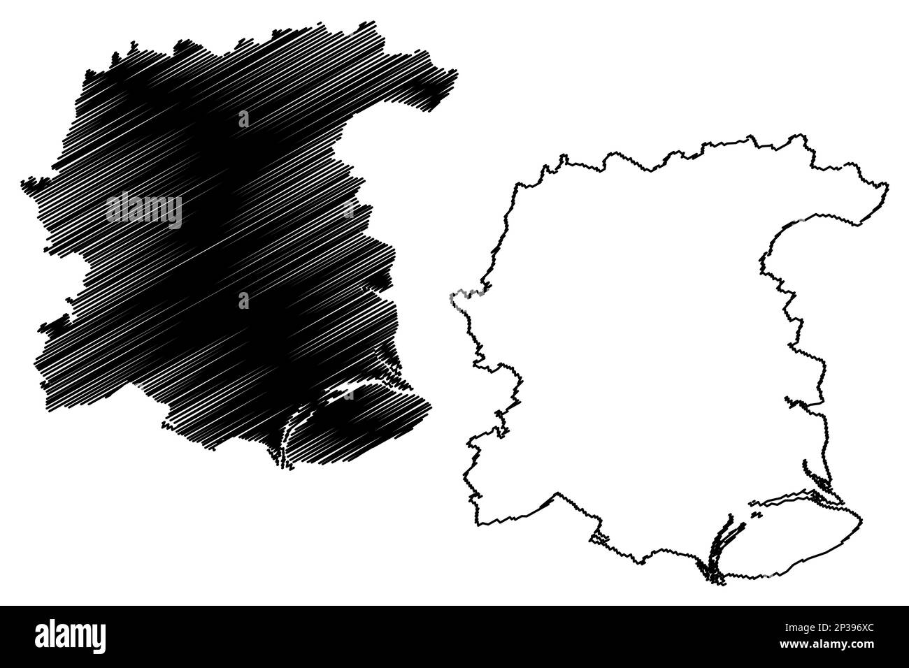 Colchester non-Metropolitan District, Borough and City (Regno Unito di Gran Bretagna e Irlanda del Nord, cerimoniale contea Essex, Inghilterra) mappa ve Illustrazione Vettoriale