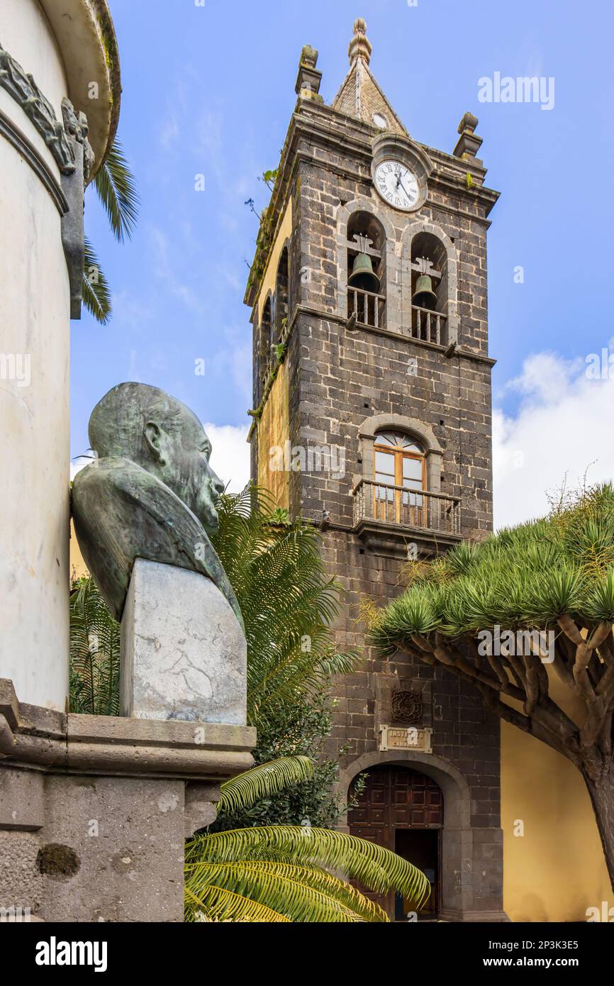 Chiesa ed ex convento di Sant'Agostino, oggi museo storico. San Cristóbal de la Laguna, Tenerife, Isole Canarie. Foto Stock