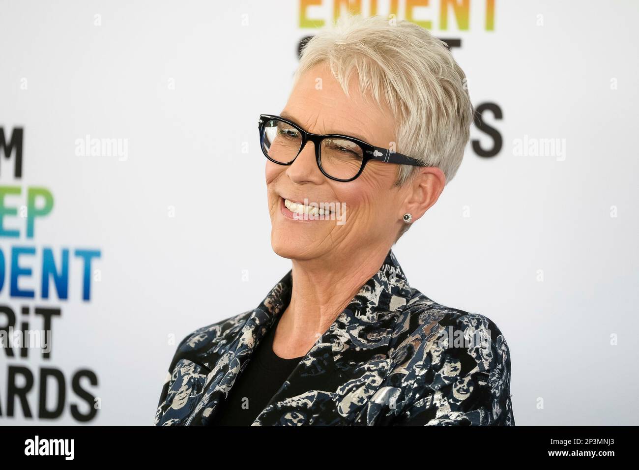 Jamie Lee Curtis partecipa al Film Independent Spirit Awards 2023 a Santa Monica, Los Angeles, USA, il 04 marzo 2023. Foto Stock