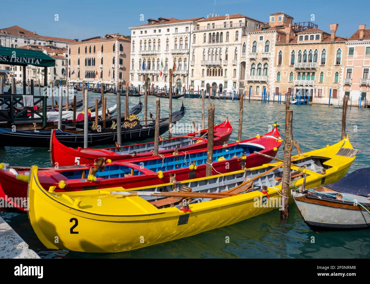 Il Grand Canal, Venezia, Italia Foto Stock