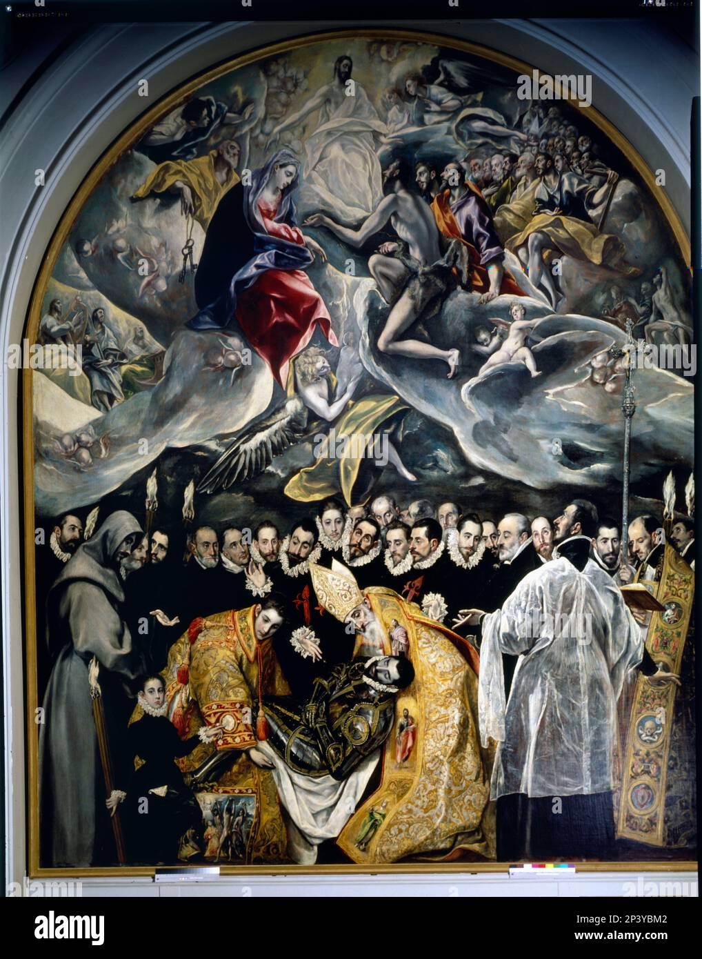 'La sepoltura del Conte di Orgaz', 18th ° secolo. Foto Stock