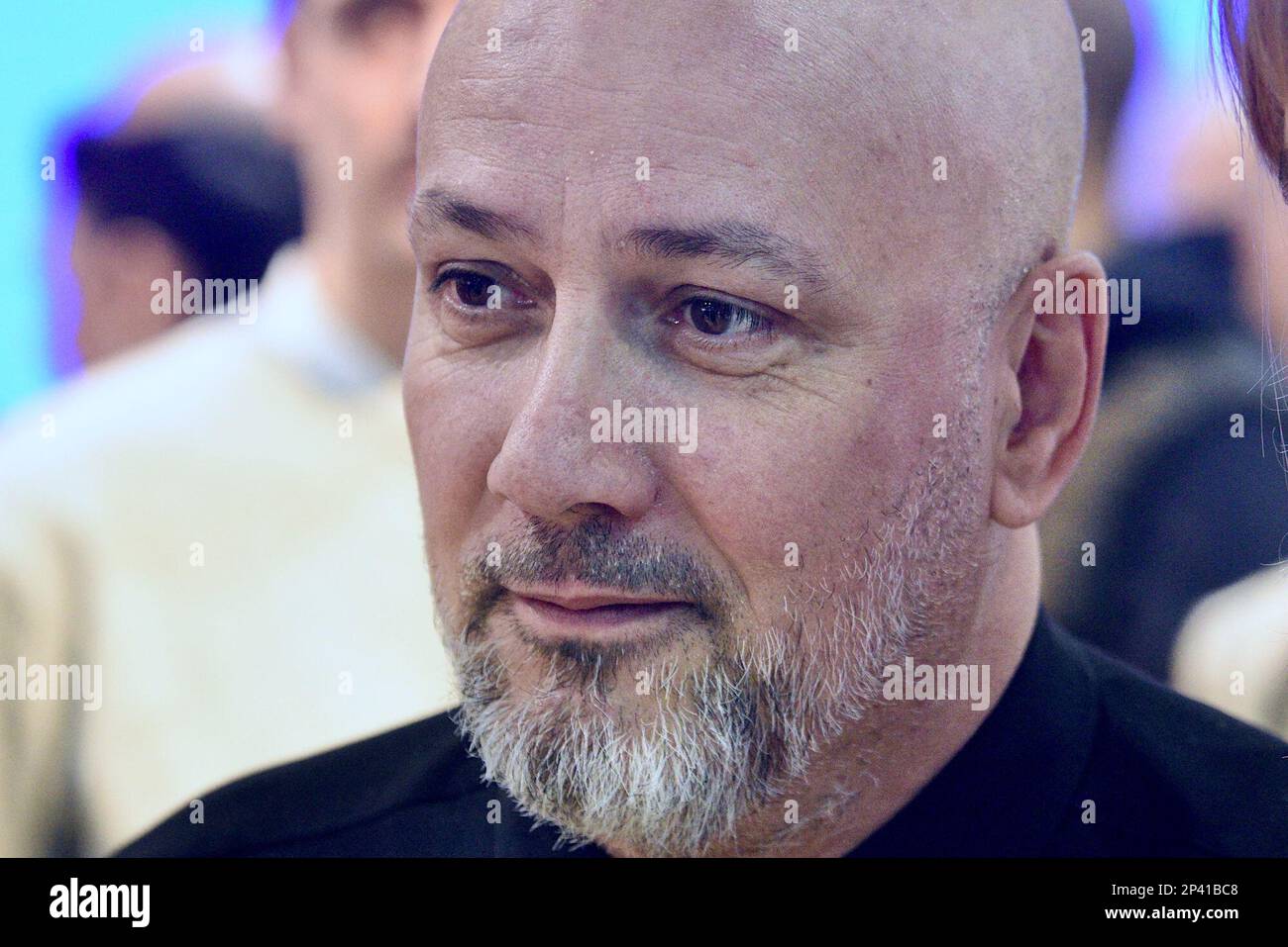 Strasburgo, Francia. 05th Mar, 2023. Inizio della cerimonia delle Guide Stars Michelin che si svolge durante due giorni a Strasburgo presso il Communauté Europénne d'Alsace e il Palais de la Musique et des Congrès. Alla presenza di Gwendal Poullennec, Guillaume Gomez, Jean Francois Piège, Frédéric Anton, Nicolas Stamm Corby, Jean-Luc Heimburger, Frédéric Bierry, Jean Luc Hoffmann, Monique Jung, Camille Sedira Miss Alsace.Strasbourg, Francia nordorientale, il 5 marzo 2023. Foto di Nicolas Roses/ ABACAPRESS.COM Credit: Abaca Press/Alamy Live News Foto Stock