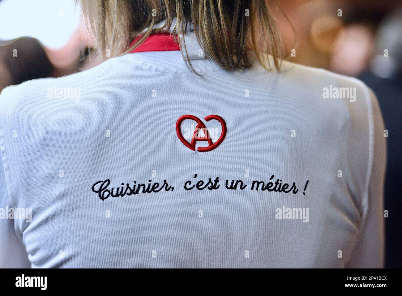 Strasburgo, Francia. 05th Mar, 2023. Inizio della cerimonia delle Guide Stars Michelin che si svolge durante due giorni a Strasburgo presso il Communauté Europénne d'Alsace e il Palais de la Musique et des Congrès. Alla presenza di Gwendal Poullennec, Guillaume Gomez, Jean Francois Piège, Frédéric Anton, Nicolas Stamm Corby, Jean-Luc Heimburger, Frédéric Bierry, Jean Luc Hoffmann, Monique Jung, Camille Sedira Miss Alsace.Strasbourg, Francia nordorientale, il 5 marzo 2023. Foto di Nicolas Roses/ ABACAPRESS.COM Credit: Abaca Press/Alamy Live News Foto Stock