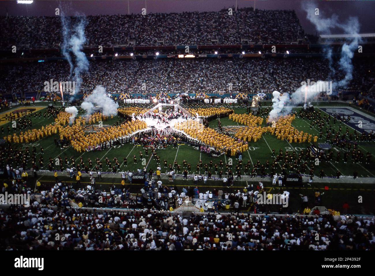 Superbowl XXX Mini Football - 1/28/96 Sun Devil Stadium Phoenix, Arizona  Cowboys