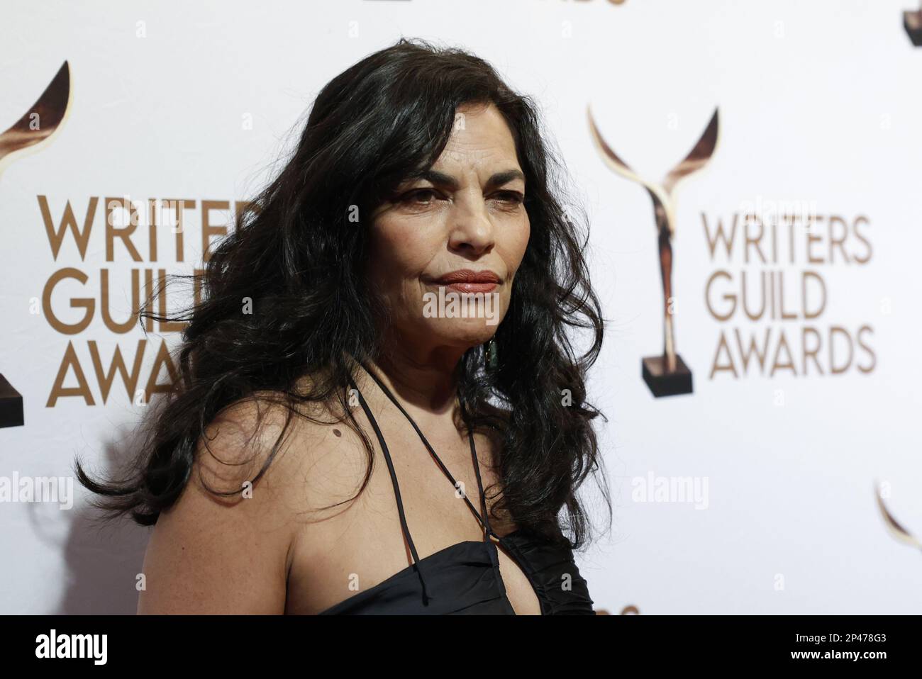 New York, Stati Uniti. 05th Mar, 2023. Sarita Choudhury arriva sul tappeto rosso alla cerimonia di premiazione della Writers Guild Awards 75th presso la sala da ballo Edison il 05 marzo 2023 a New York City. Foto di John Angelillo/UPI Credit: UPI/Alamy Live News Foto Stock