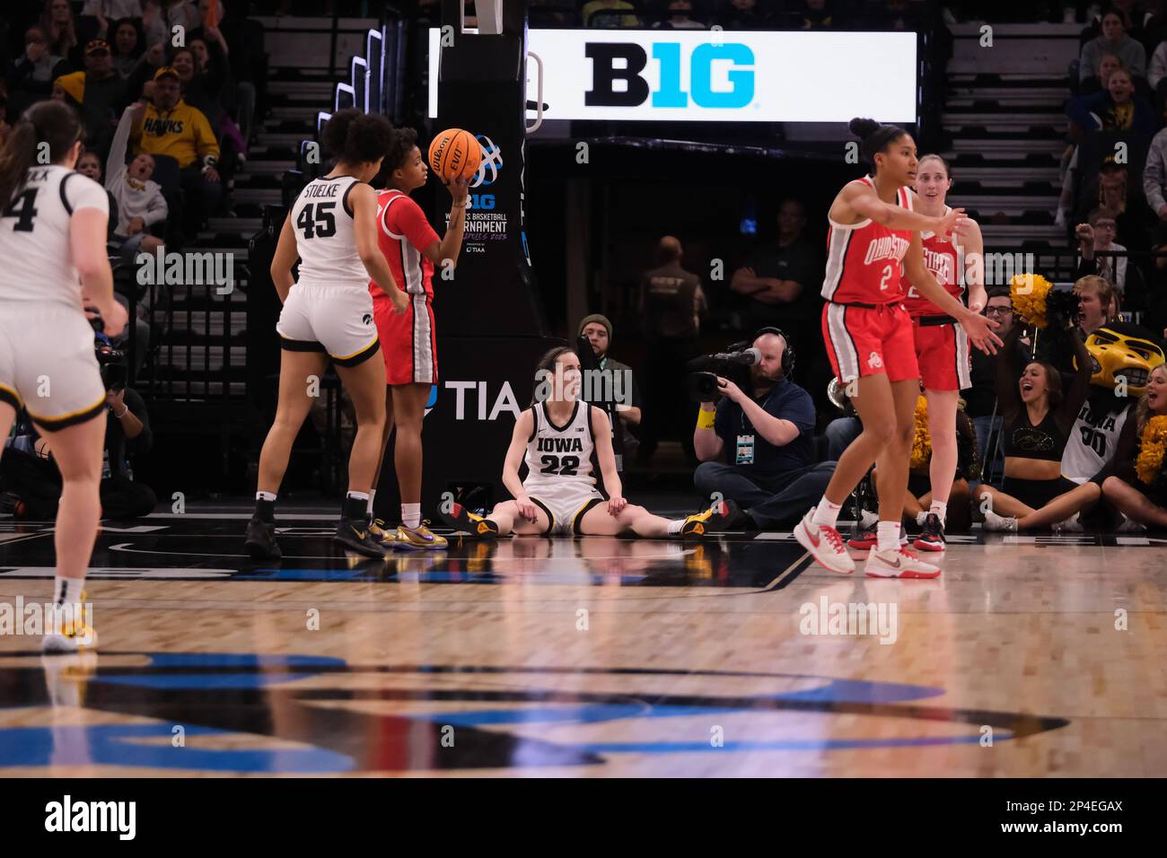 Minneapolis, Minnesota, Stati Uniti. 5th Mar, 2023. Iowa Hawkeyes