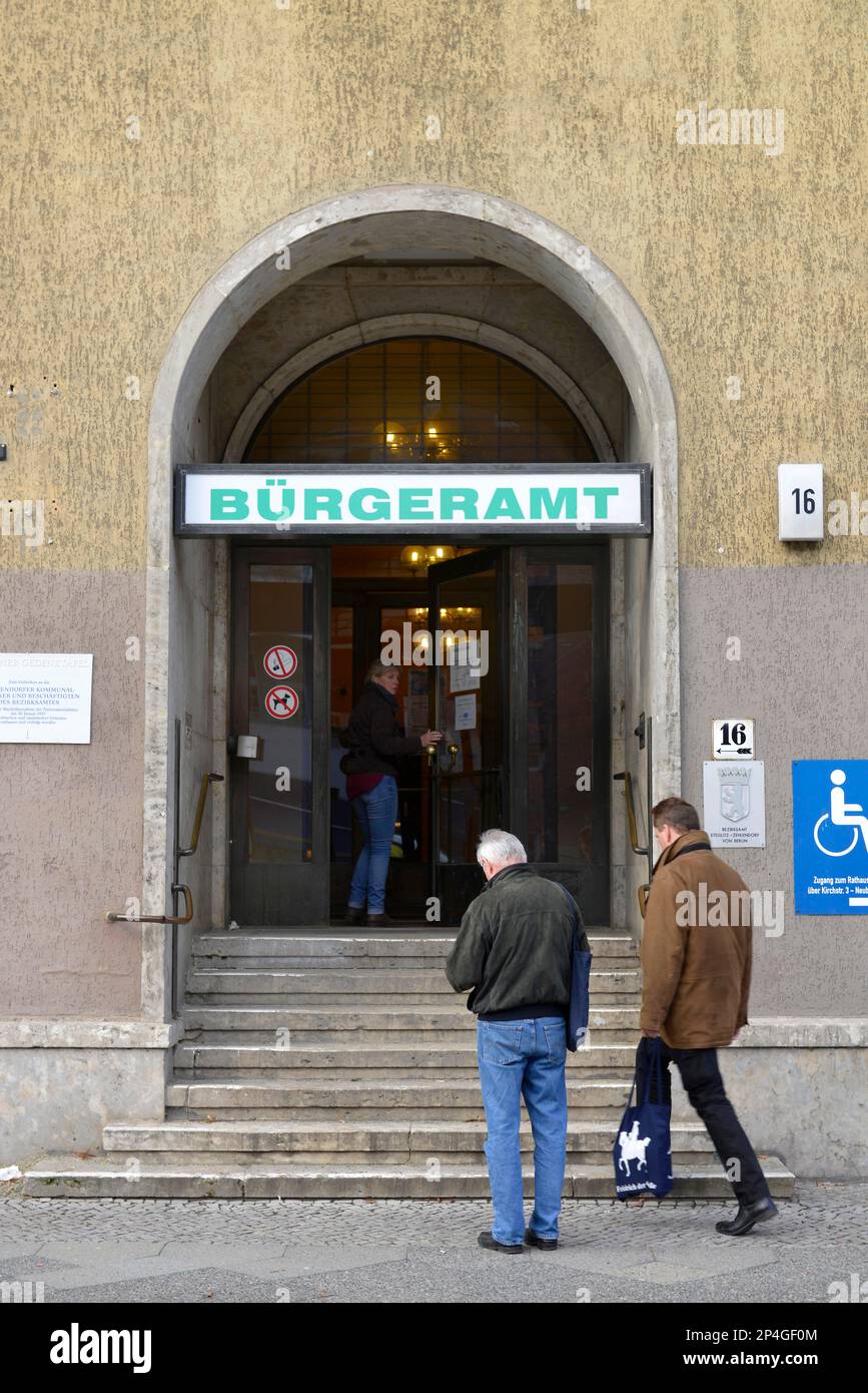 Buergeramt, Teltower Damm, Zehlendorf, Berlino, Germania Foto Stock