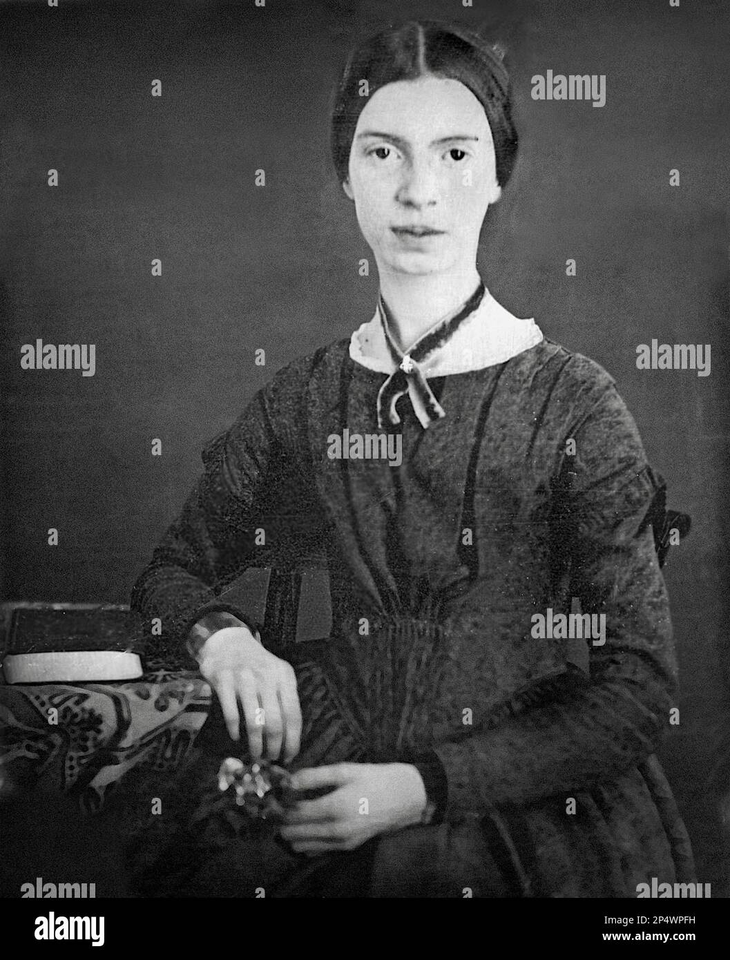 Emily Dickinson - 1947 - fotografia scattata al Monte Holyoke Foto Stock