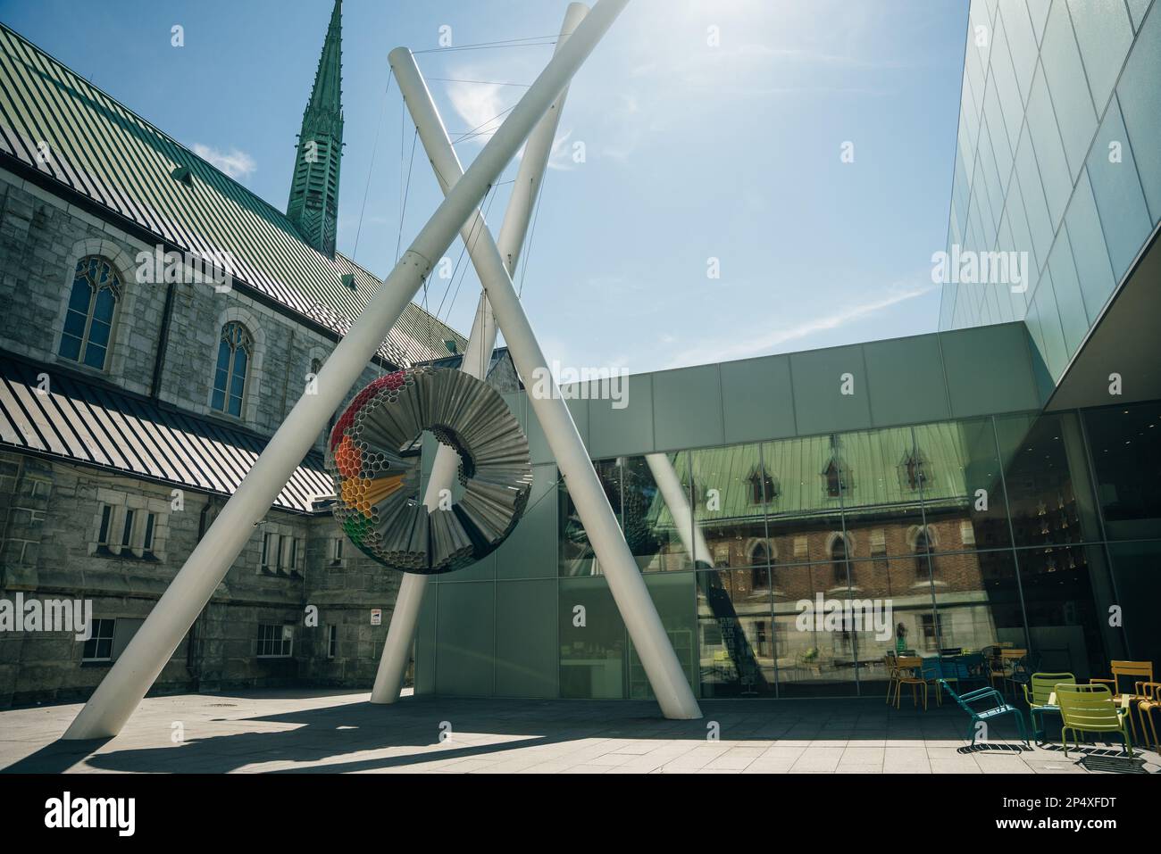 Quebec City, CA - Ott 2022 Museo delle Belle Arti (Musee National des Beaux-Arts). Foto di alta qualità Foto Stock