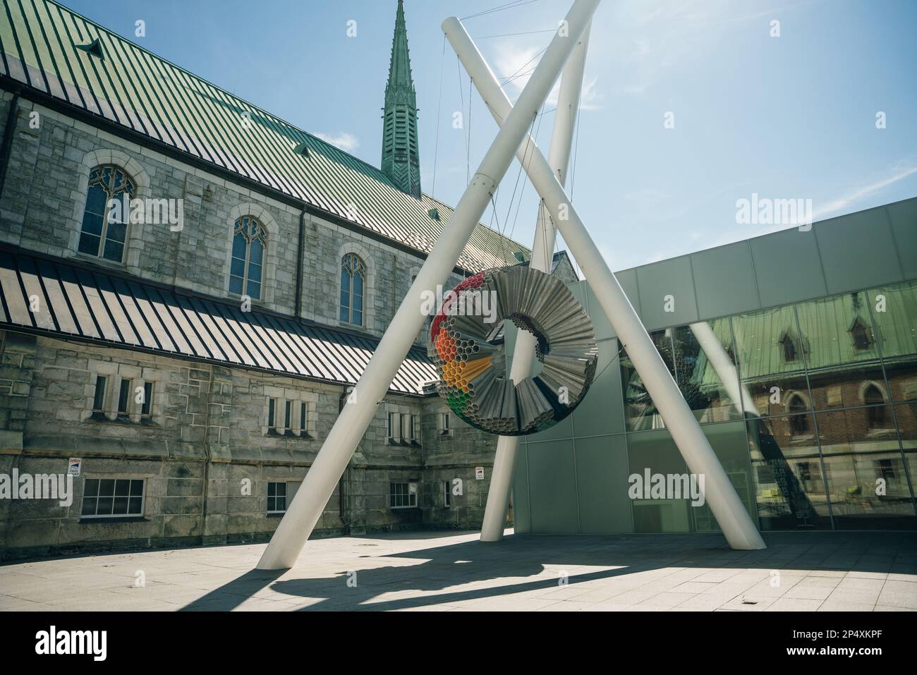 Quebec City, CA - Ott 2022 Museo delle Belle Arti (Musee National des Beaux-Arts). Foto di alta qualità Foto Stock