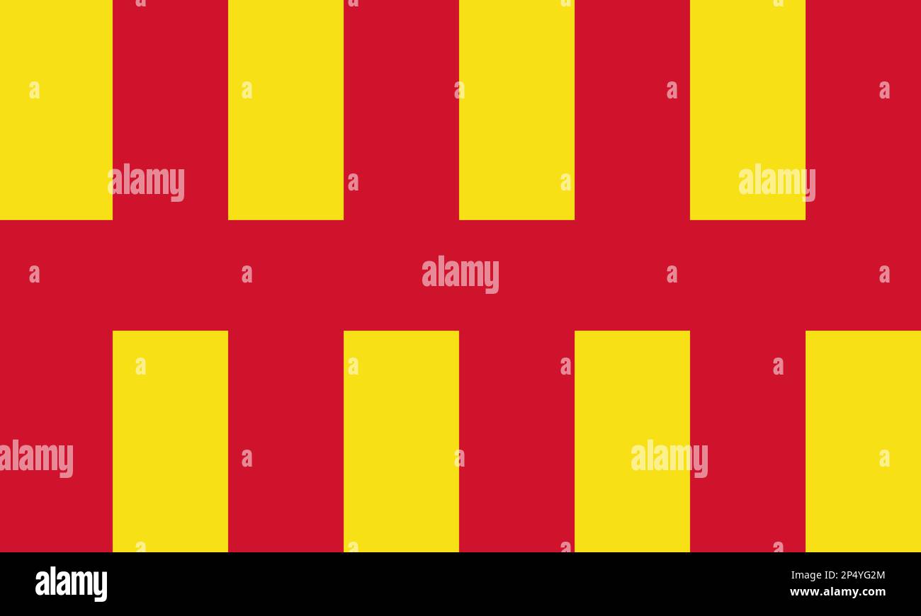 Bandiera della contea del Northumberland Foto Stock