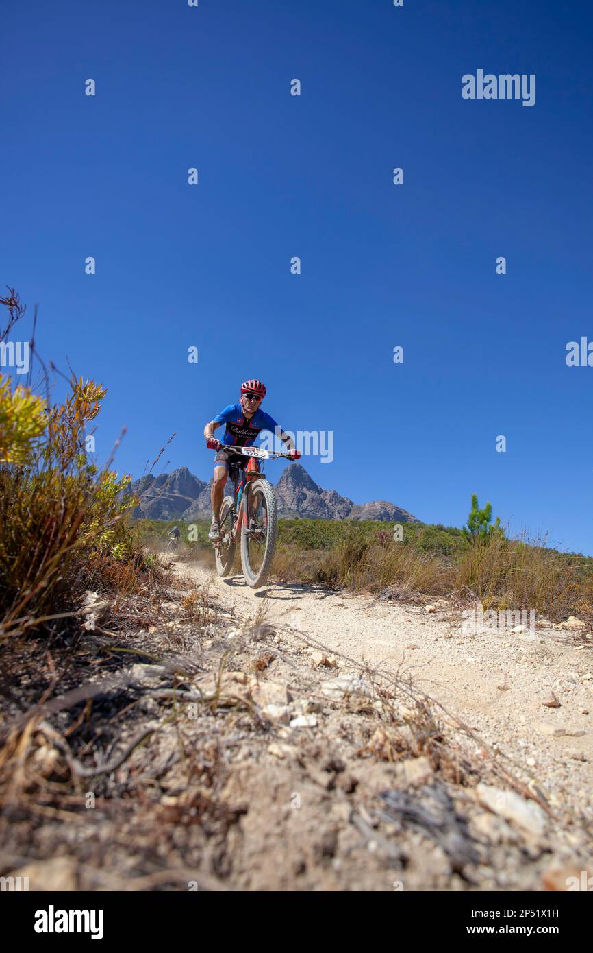 Mountain bike all'ABSA Cape Epic Foto Stock