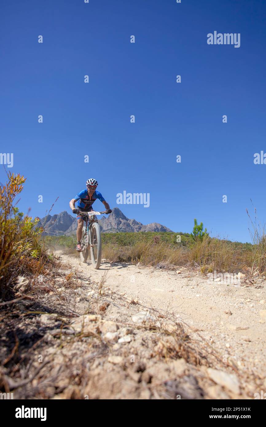 Mountain bike all'ABSA Cape Epic Foto Stock