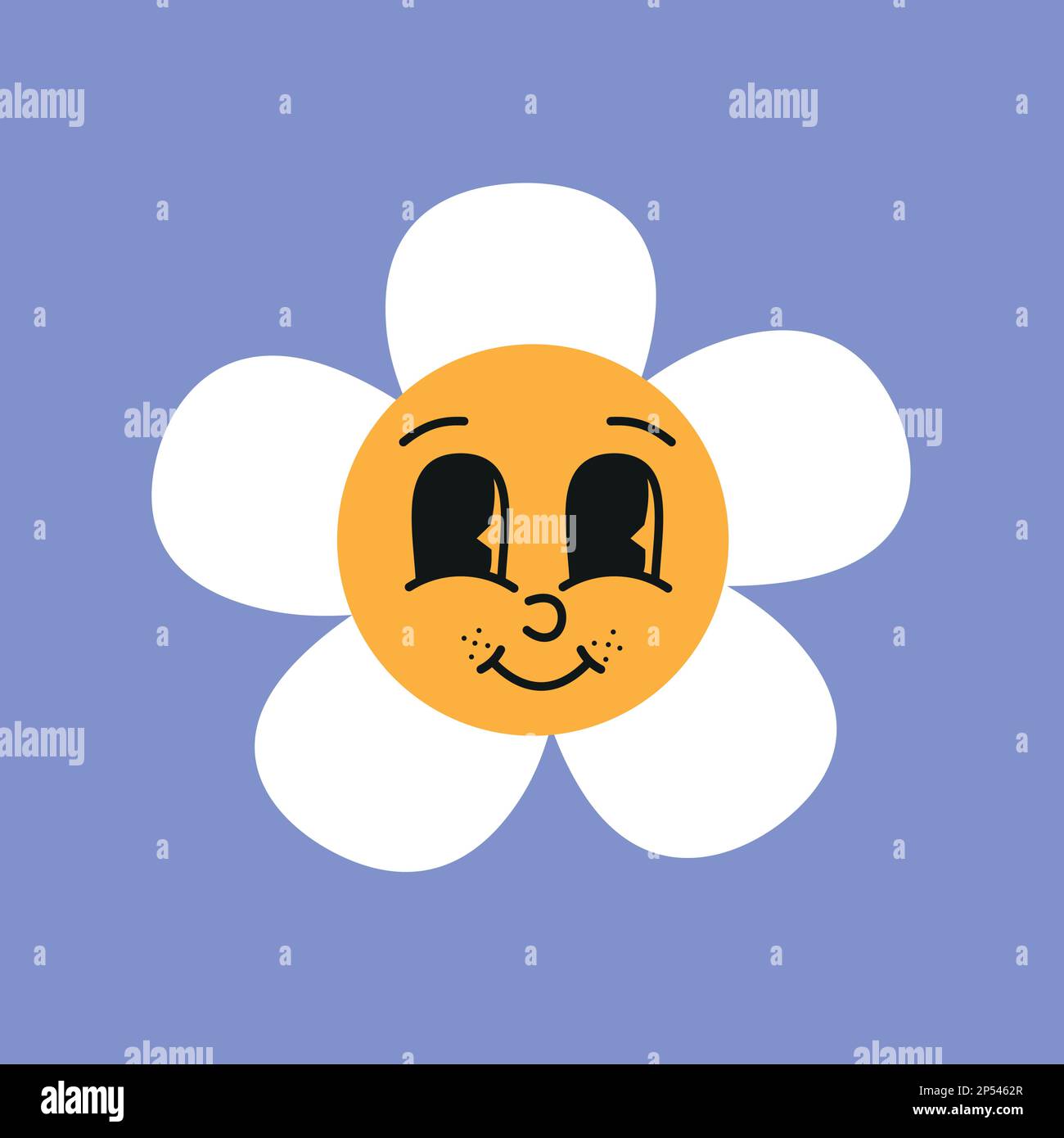Adesivi. Il sole, il logo, il viso sorridente, il buon umore. Brutalismo, design moderno. Lo stile degli anni '80s. eps 10 Illustrazione Vettoriale