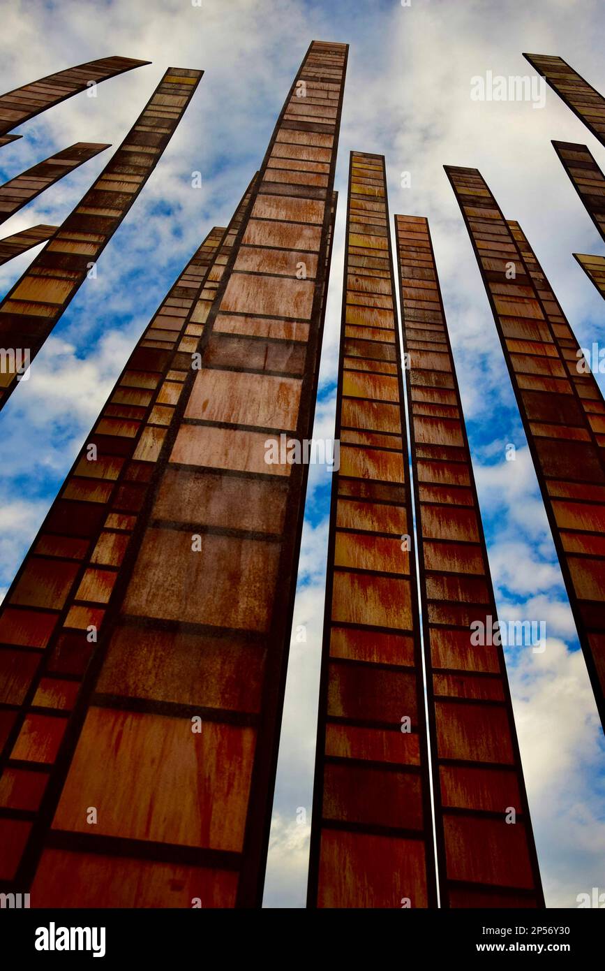 Arte a Seattle di John Fleming Foto Stock