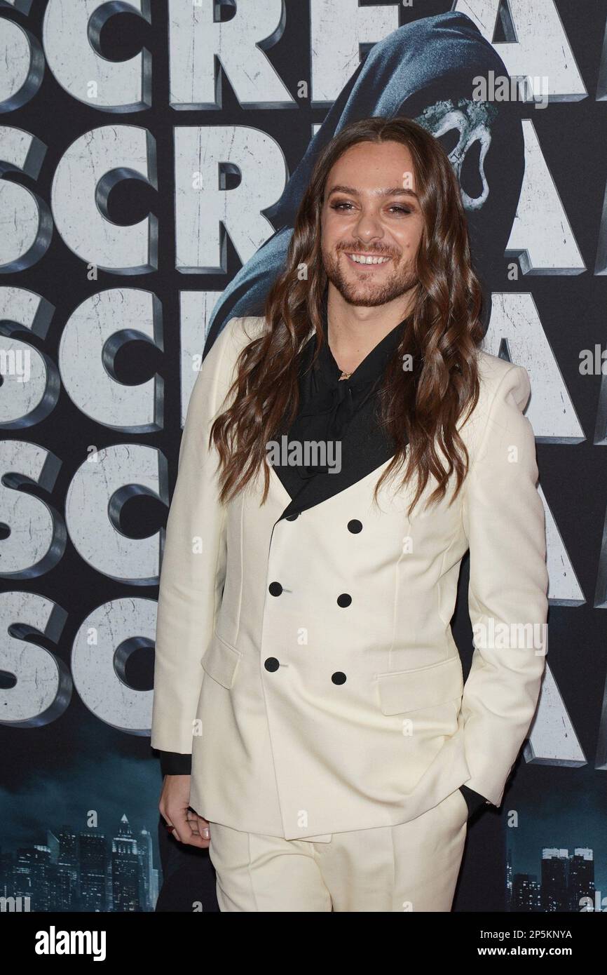 New York, NY, Stati Uniti. 6th Mar, 2023. Riccardo Simonetti agli arrivi per SCREAM VI Premiere, AMC Lincoln Square, New York, NY 6 marzo 2023. Credit: Kristin Callahan/Everett Collection/Alamy Live News Foto Stock