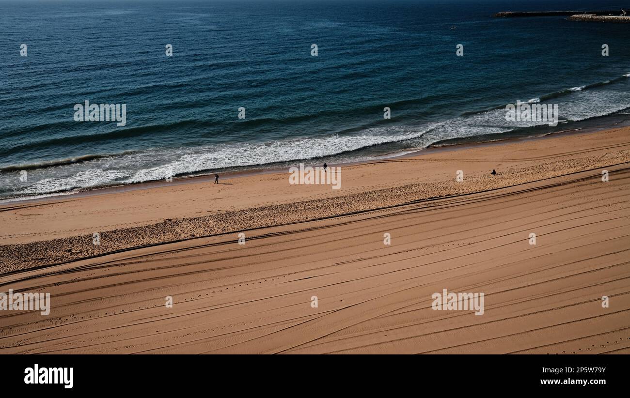 Mare d'inverno Foto Stock