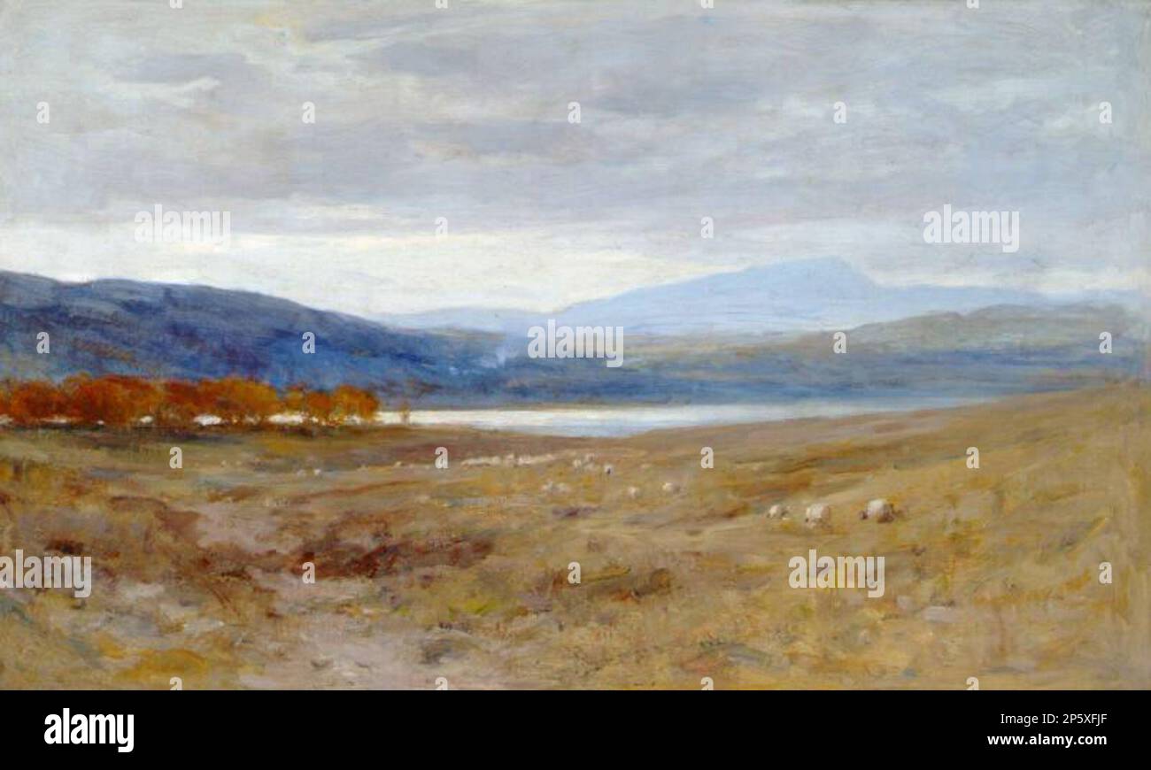 Strath Tummel, Sir George Reid (Aberdeen, Scozia, 1841 - 1913) 1864 Foto Stock