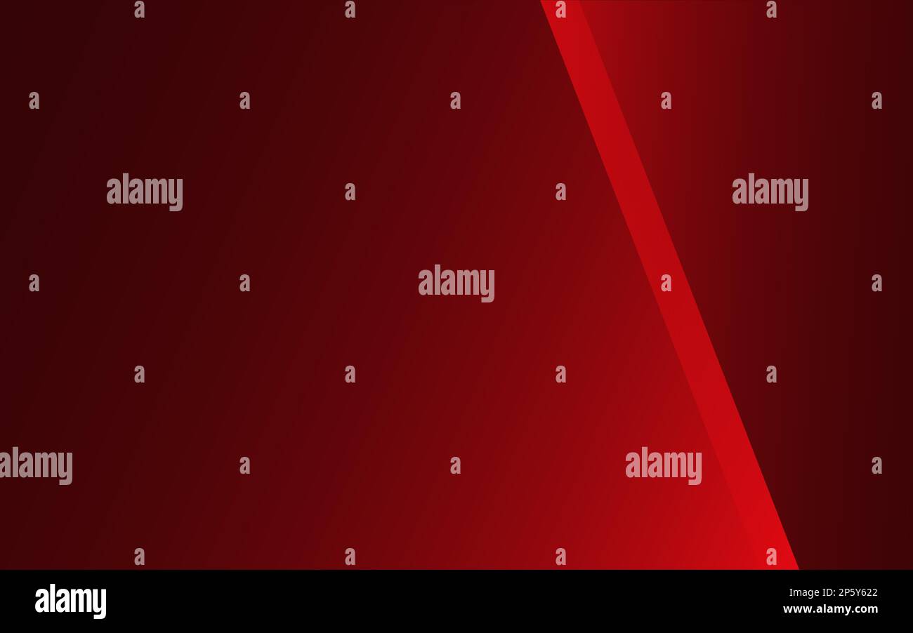 Banner di sfondo rosso scuro con effetto chiaro con spazio di copia per il testo. Illustrazione Vettoriale