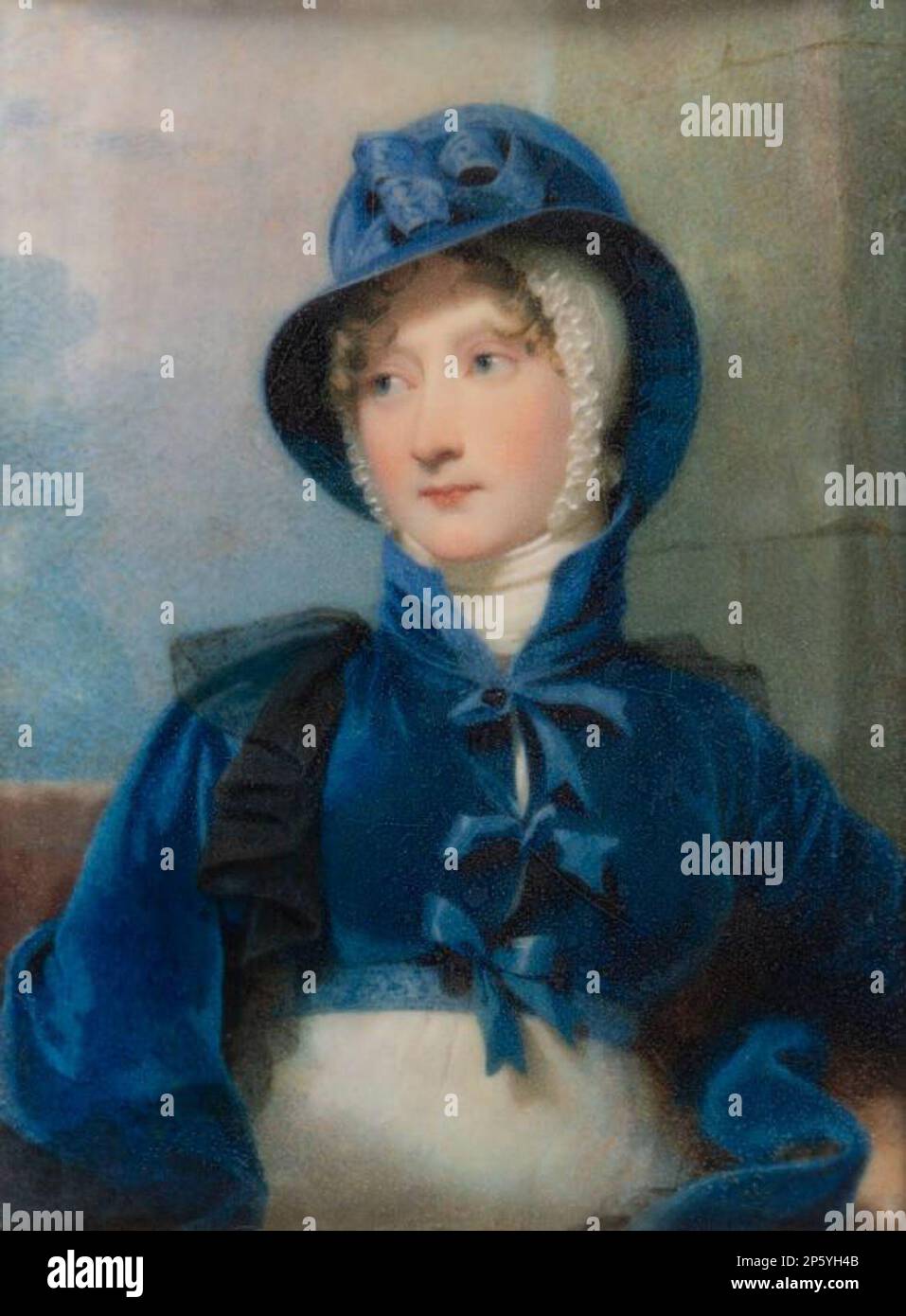 Sua Principessa Amelia, Andrew Robertson (Aberdeen, Scozia, 1777 - 1845) 1807 Foto Stock