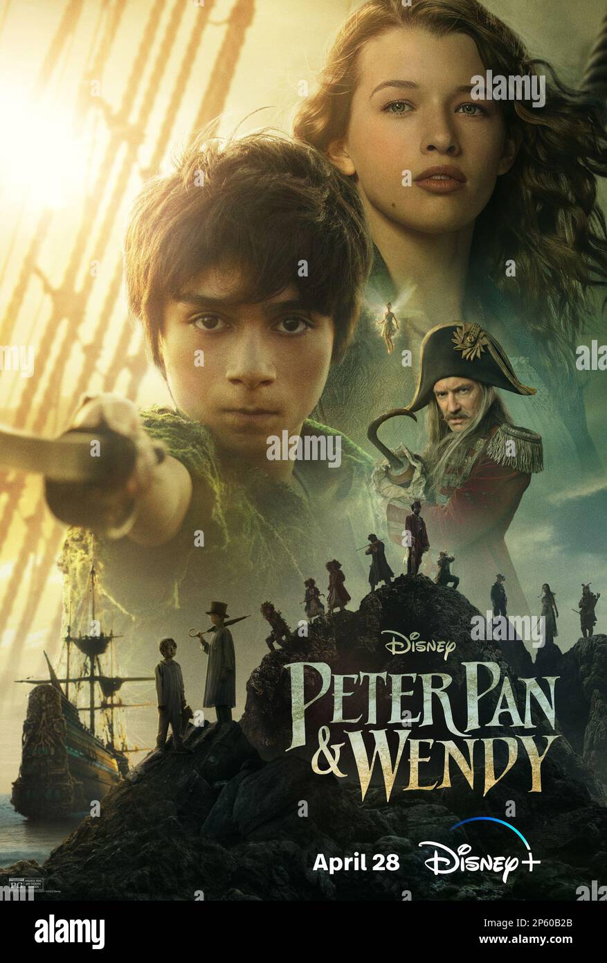 Peter Pan & Wendy Alexander Molony & sempre Anderson poster Foto Stock