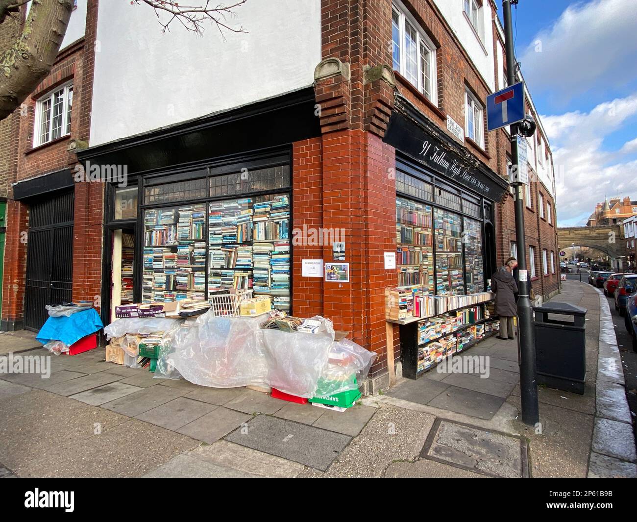 HURLINGHAM Books, Fulham, Londra, Regno Unito Foto Stock