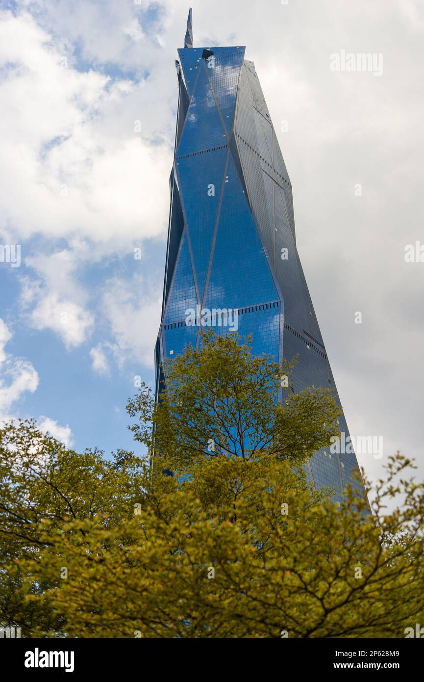 La Torre PNB118 sta per terminare, Kuala Lumpur, Malesia Foto Stock