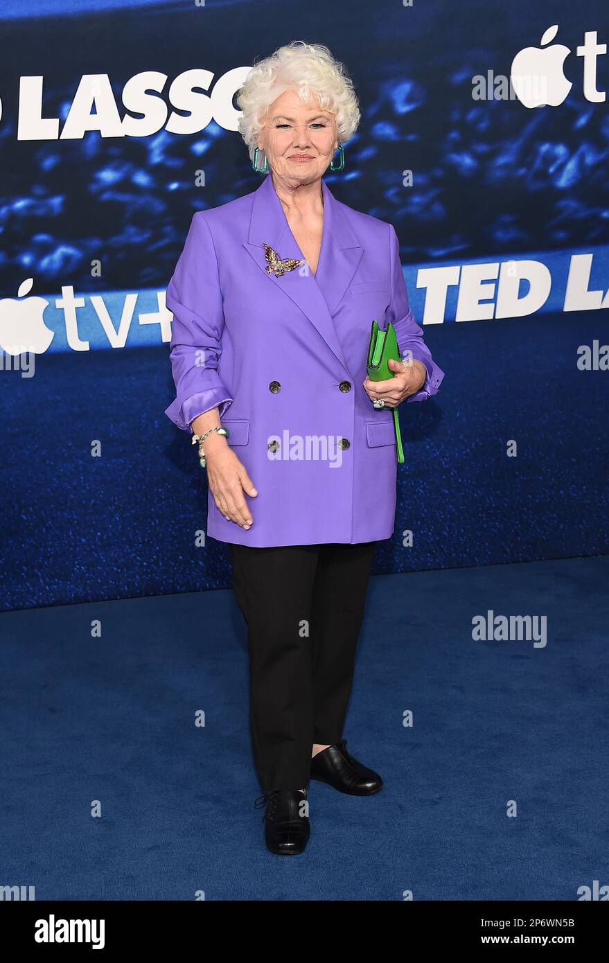 Westwood, California. 7 marzo 2023, Annette Badland arriva alla Apple Original Series “Ted lasso” stagione 3 prima di tappeti rossi tenutasi al Regency Village Theater il 7 marzo 2023 a Westwood, California. © Lisa OConnor/AFF-USA.com Foto Stock
