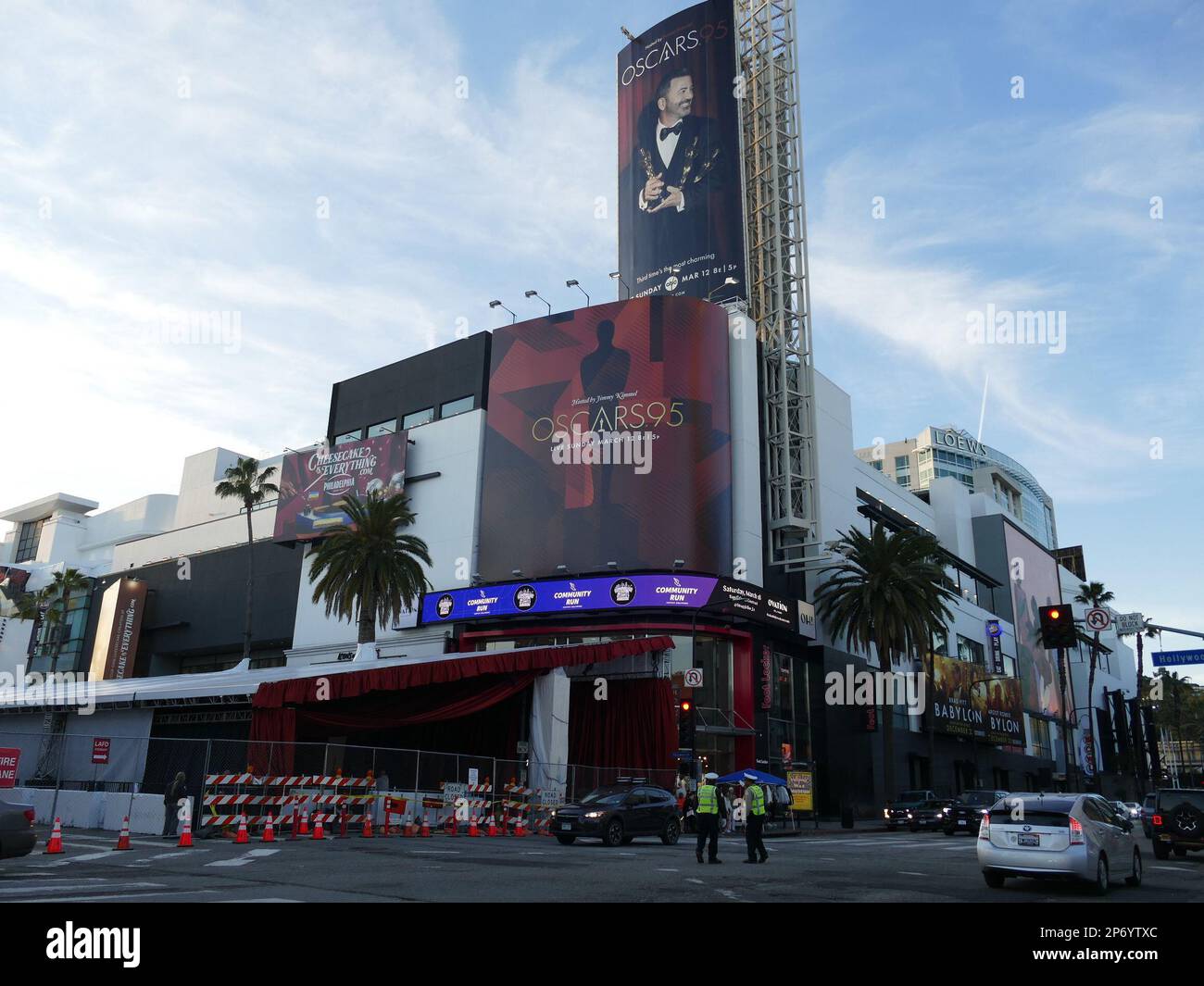 Los Angeles, Stati Uniti. 07th Mar, 2023. Vista sul Dolby Theatre di Los Angeles. Credit: Barbara Munker/dpa/Archivbild/dpa/Alamy Live News Foto Stock