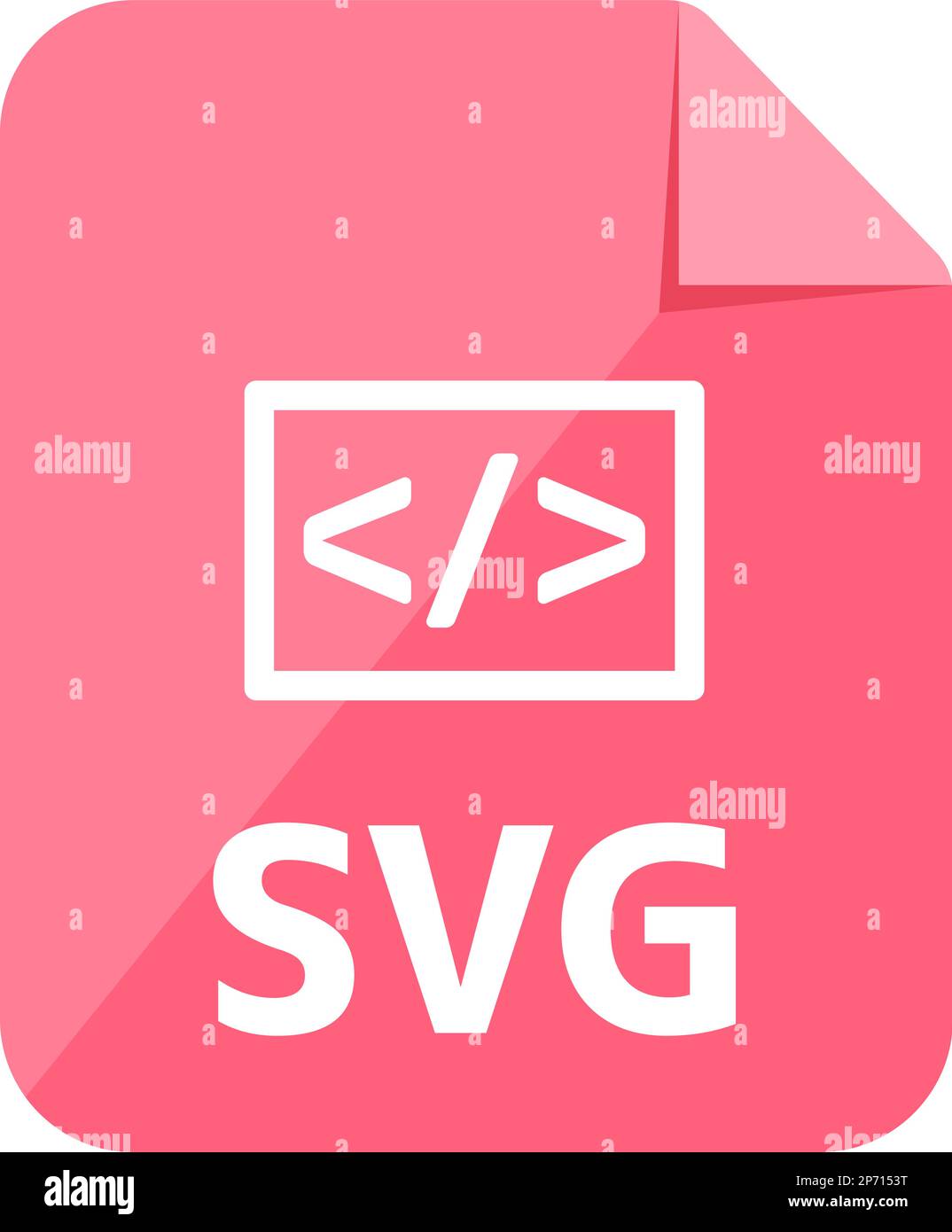 Illustrazione delle icone vettoriali dei formati file | SVG Illustrazione Vettoriale