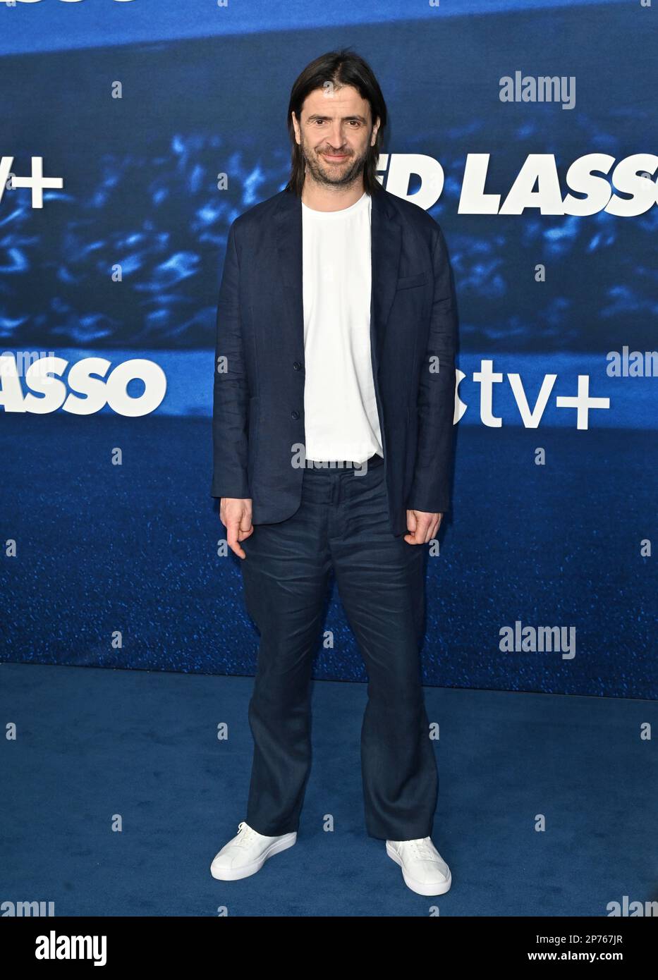 Los Angeles, Stati Uniti. 07th Mar, 2023. Spencer Jones alla stagione 3 premiere per 'Ted lasso' al Regency Village Theatre. Picture Credit: Paul Smith/Alamy Live News Foto Stock