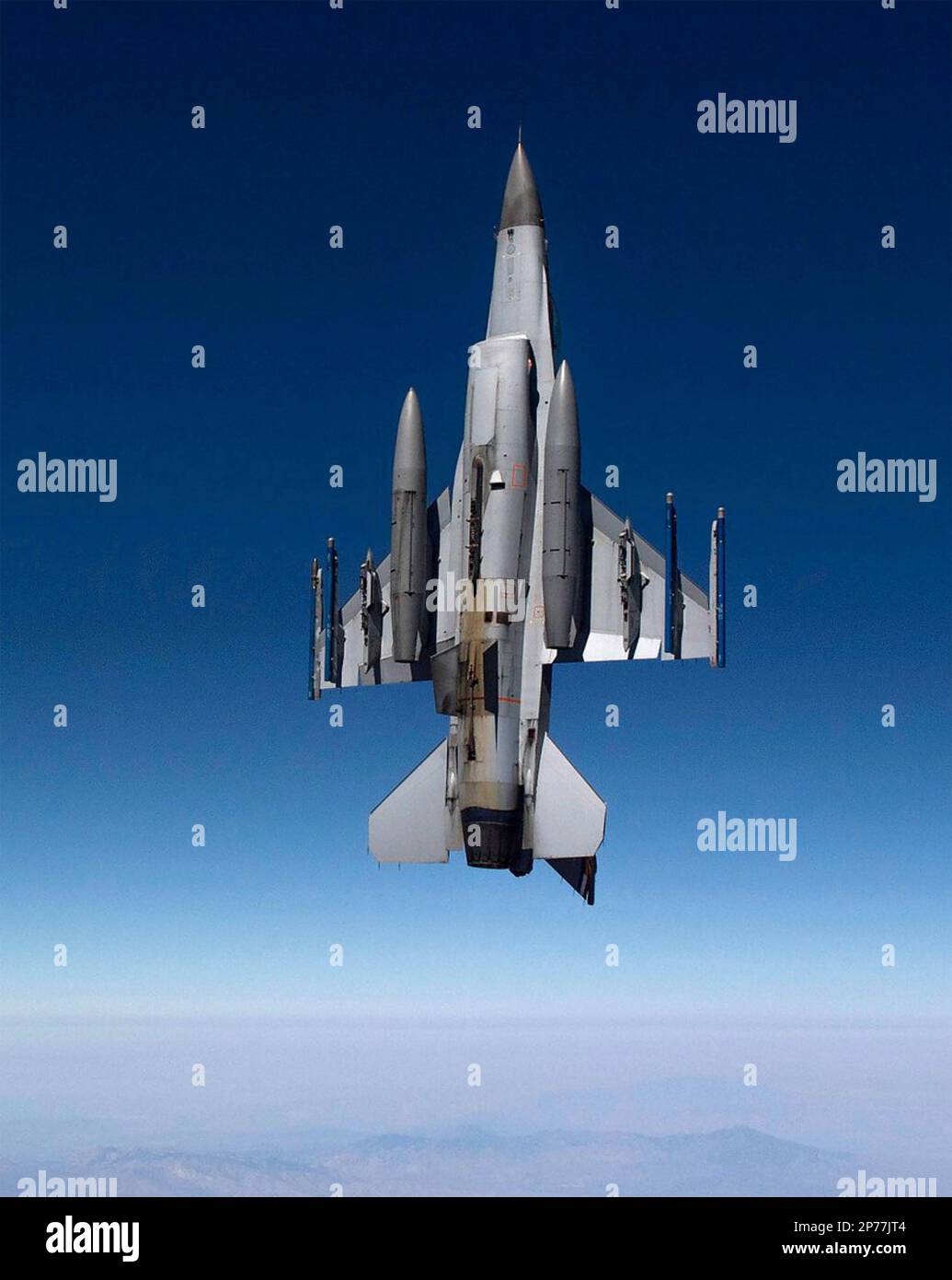 GENERAL DYNAMICS F-16 combattente Falcon multirolo. Foto: USAF Foto Stock